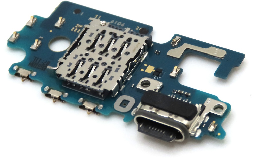 Samsung SM-A576 Galaxy A57 5G SIM Card Reader + Charging Port Flex