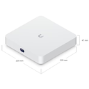 Ubiquiti UniFi Protect UNVR-Instant-Kit Network Video Recorder Instant Kit (inc. 4 x G5 Turret Ultra Cameras + 1TB HDD)