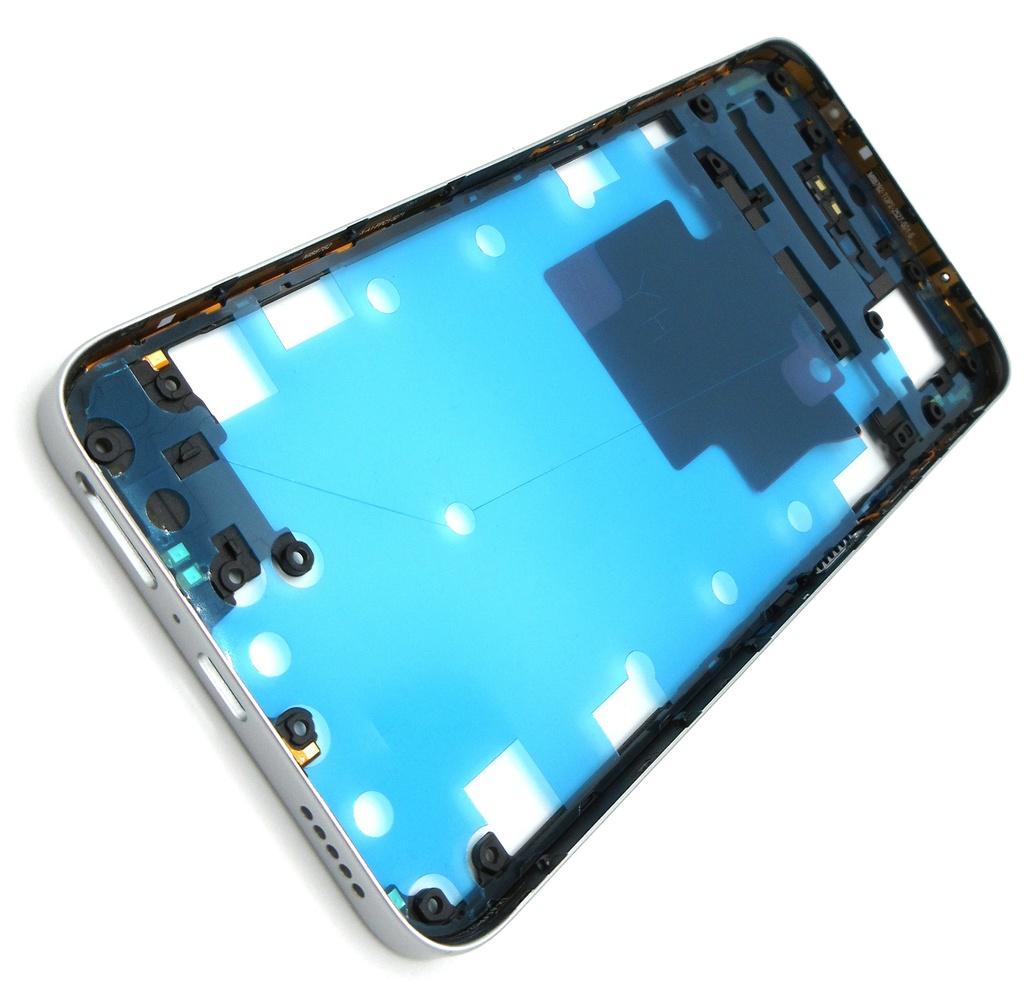 Honor X7d 4G / 400 Smart 4G Middle Cover / Chassis - Meteor Silver