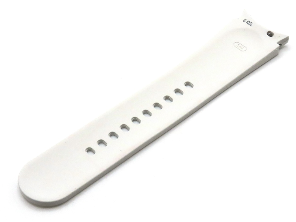 Samsung SM-R860 R865 Galaxy Watch4 40mm (BT / 4G) Watch Strap - White (Small / Medium)
