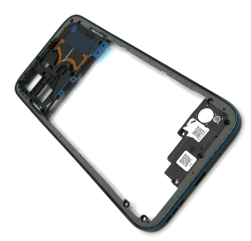 Motorola XT2621-4 Moto G77 Middle Cover / Chassis - Pantone Shaded Spruce