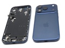 Apple iPhone 17 Pro Back / Battery Cover + Small Parts - Deep Blue (Pulled - Grade B) (No Camera)