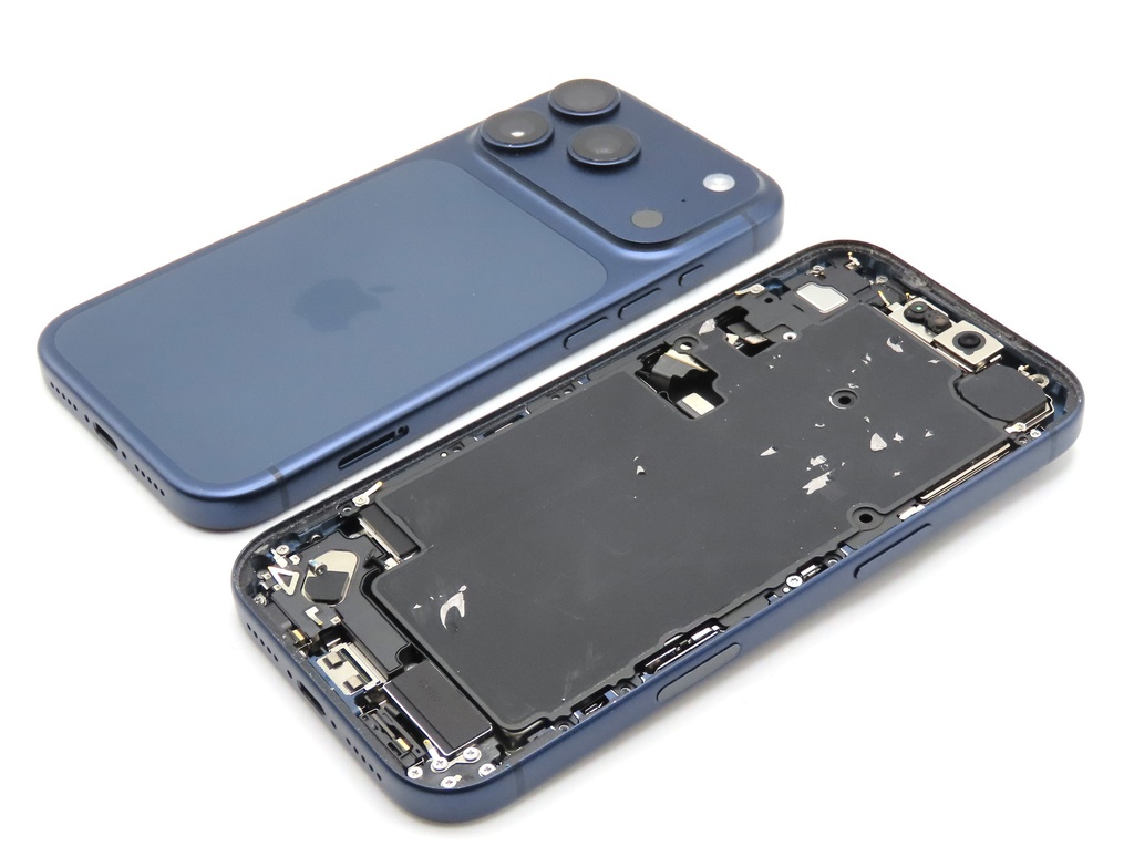 Apple iPhone 17 Pro Back / Battery Cover + Small Parts - Deep Blue (Pulled - Grade B)