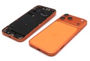 Apple iPhone 17 Pro Max Back / Battery Cover + Small Parts - Cosmic Orange (Pulled - Grade B)
