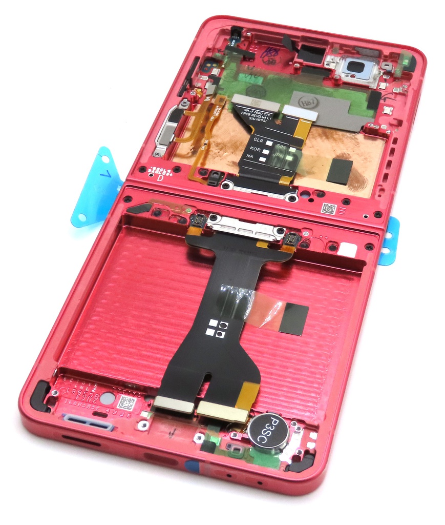 Samsung SM-F766 Galaxy Z Flip7 Display Frame - Coralred