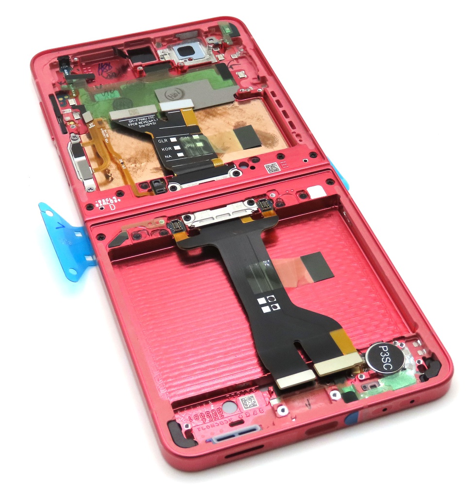Samsung SM-F766 Galaxy Z Flip7 Display Frame - Coralred