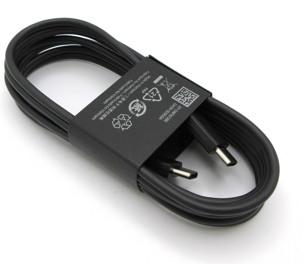 Samsung EP-DW767JBE USB-C to USB-C Cable - 180cm - Black