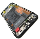 Honor X6c LCD Display / Screen + Touch + Battery Assembly - Midnight Black