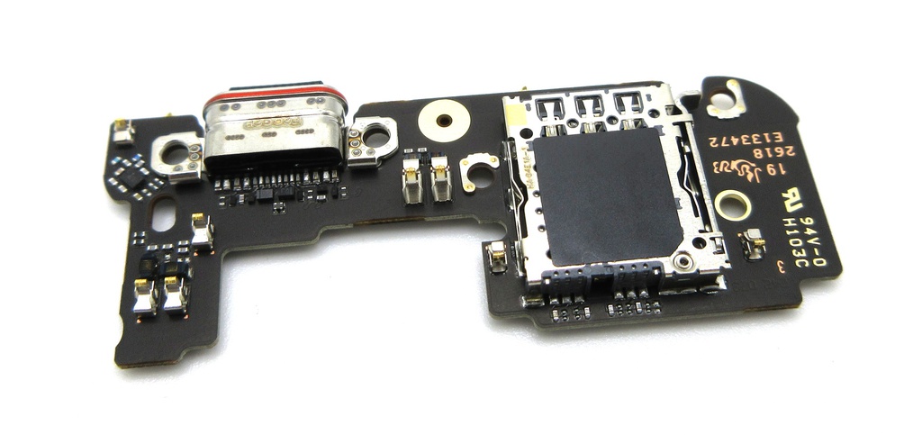 Motorola XT2611-3 Edge 70 Max Charging Port Flex + SIM Card Reader