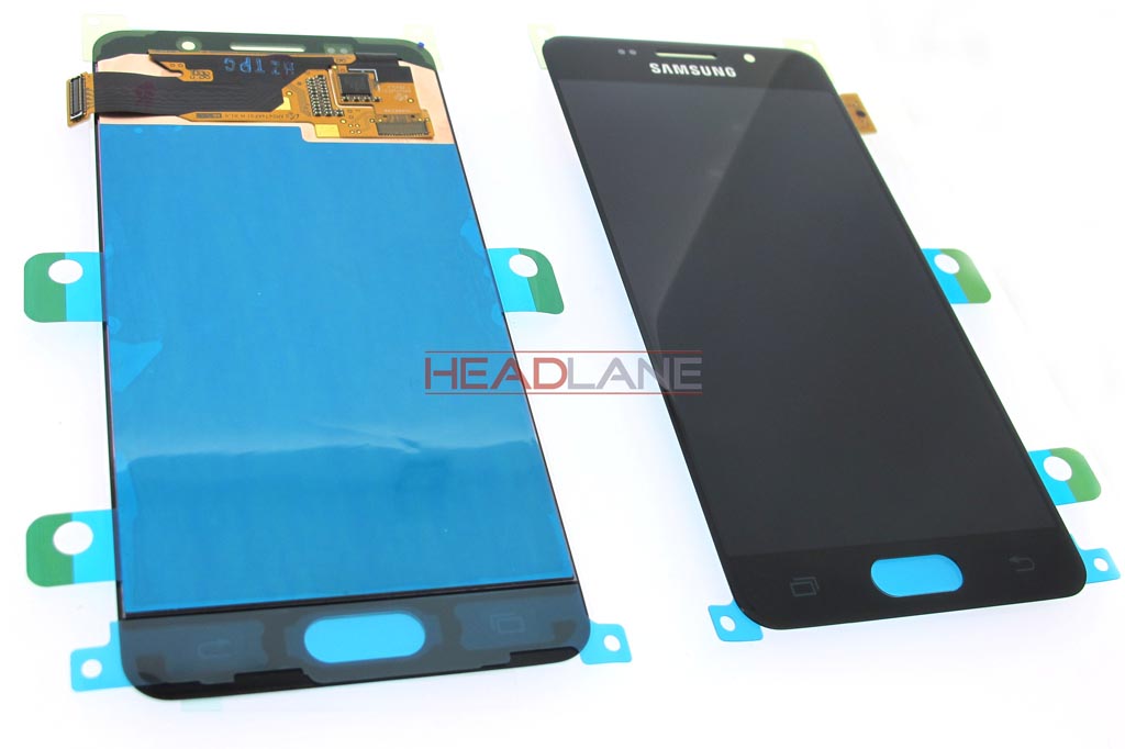 Samsung SM-A310 Galaxy A3 (2016) LCD Display / Screen + Touch - Black / Gold
