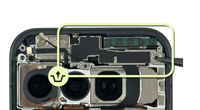Google Pixel 11 Pro Front Camera Cowling / Bracket