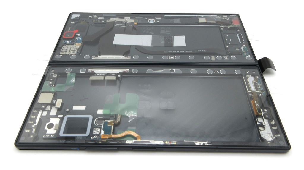 Samsung SM-F976 Galaxy Fold8 Ultra 5G Main / Inner LCD Display / Screen + Touch - Graphite