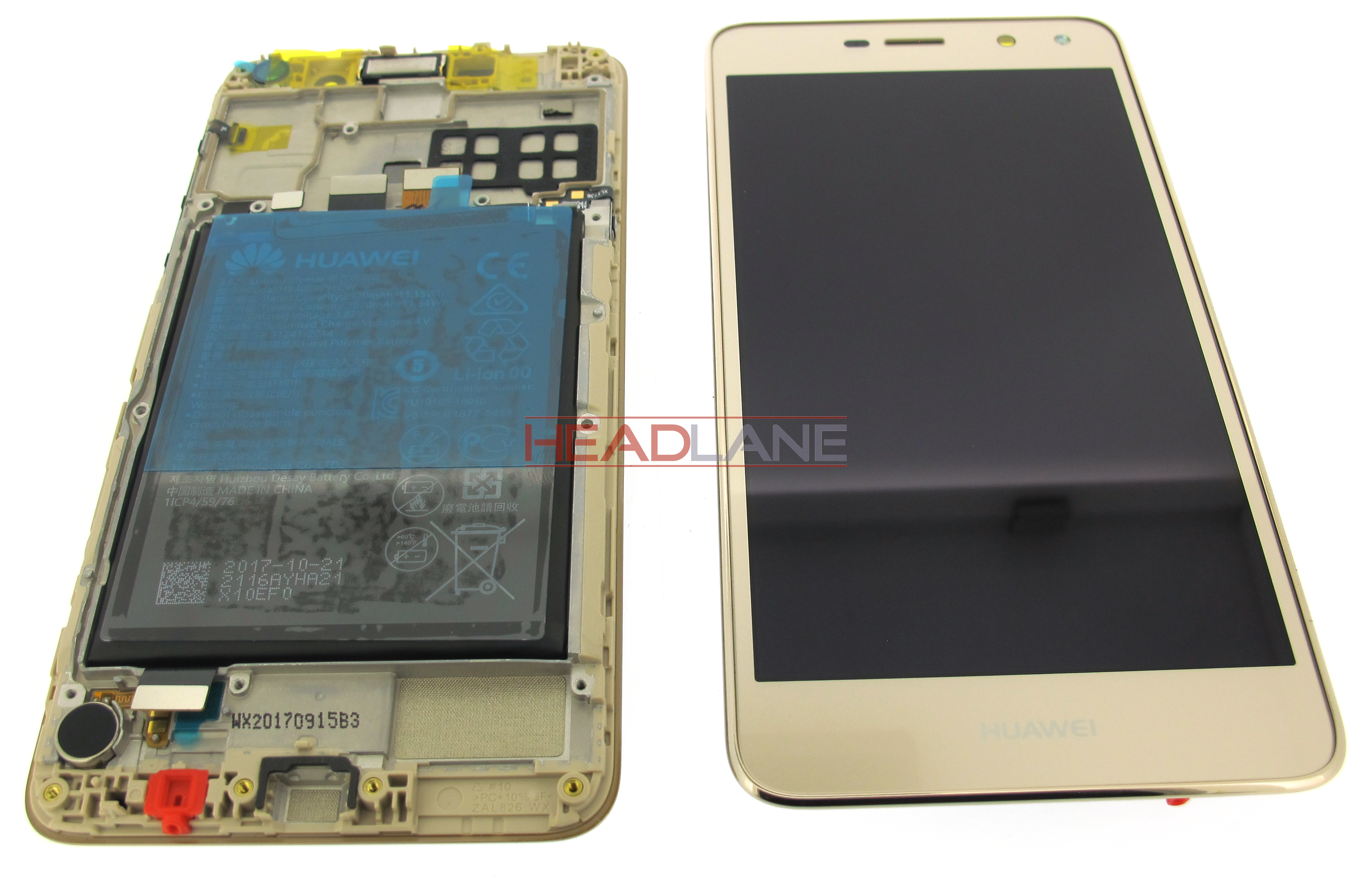 Huawei Y6 2017 LCD / Touch - Gold