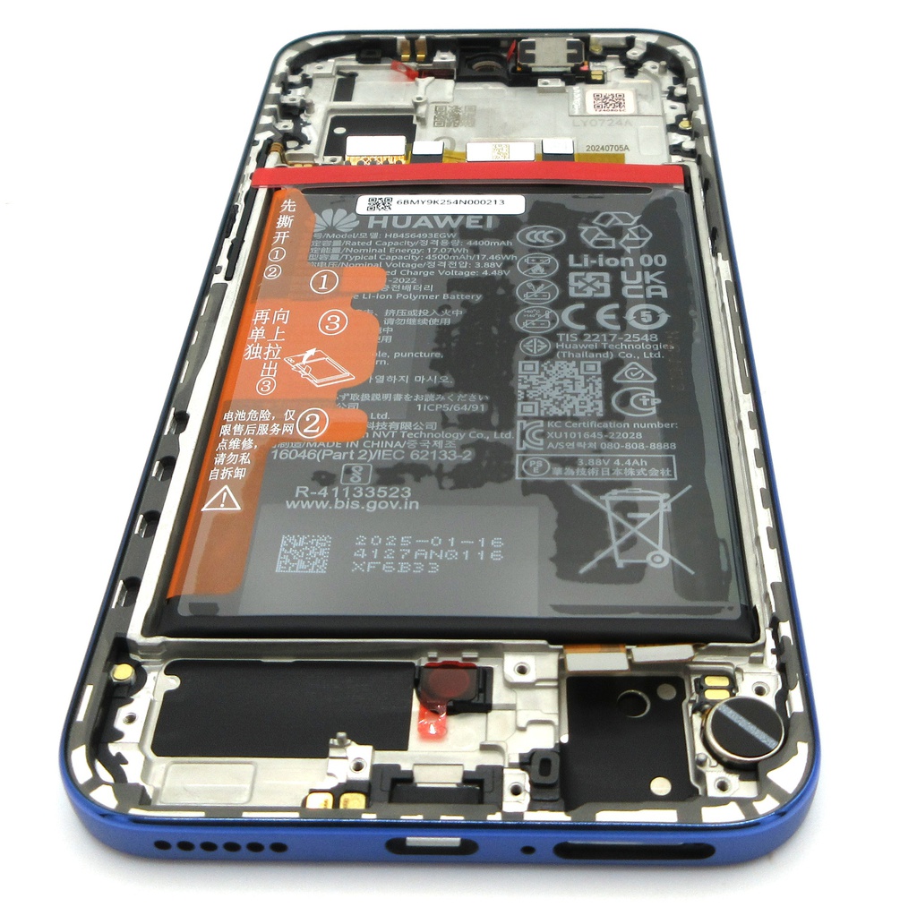 Huawei nova 12s LCD Display / Screen + Touch + HB456493EGW Battery - Blue