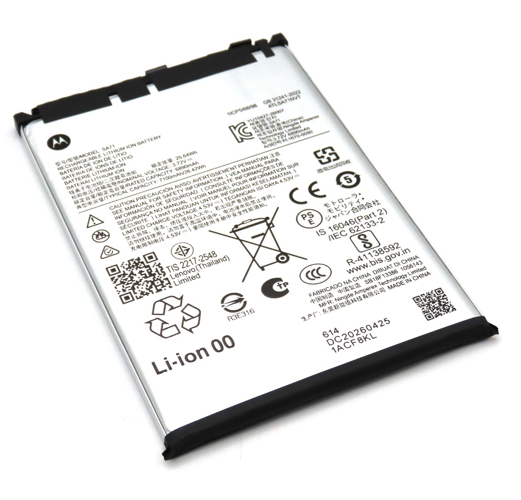Motorola XT2611-3 Edge 70 Max SA71 7100mAh Battery