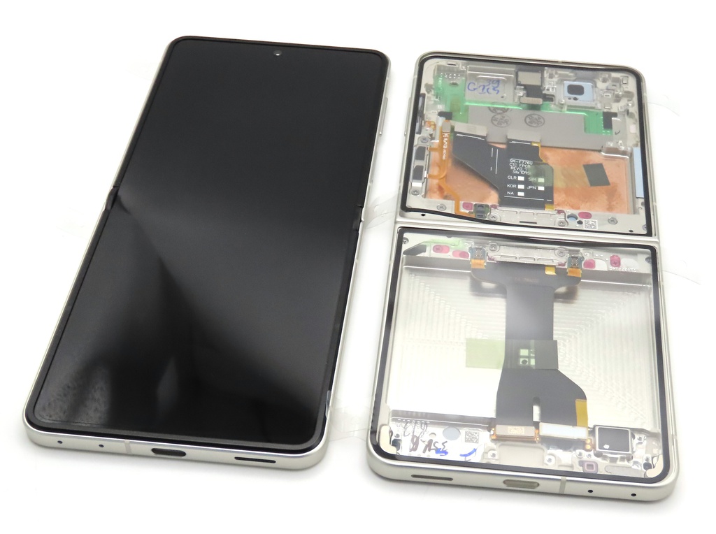 Samsung SM-F776 Galaxy Z Flip8 Main / Inner LCD Display / Screen + Touch - Cream