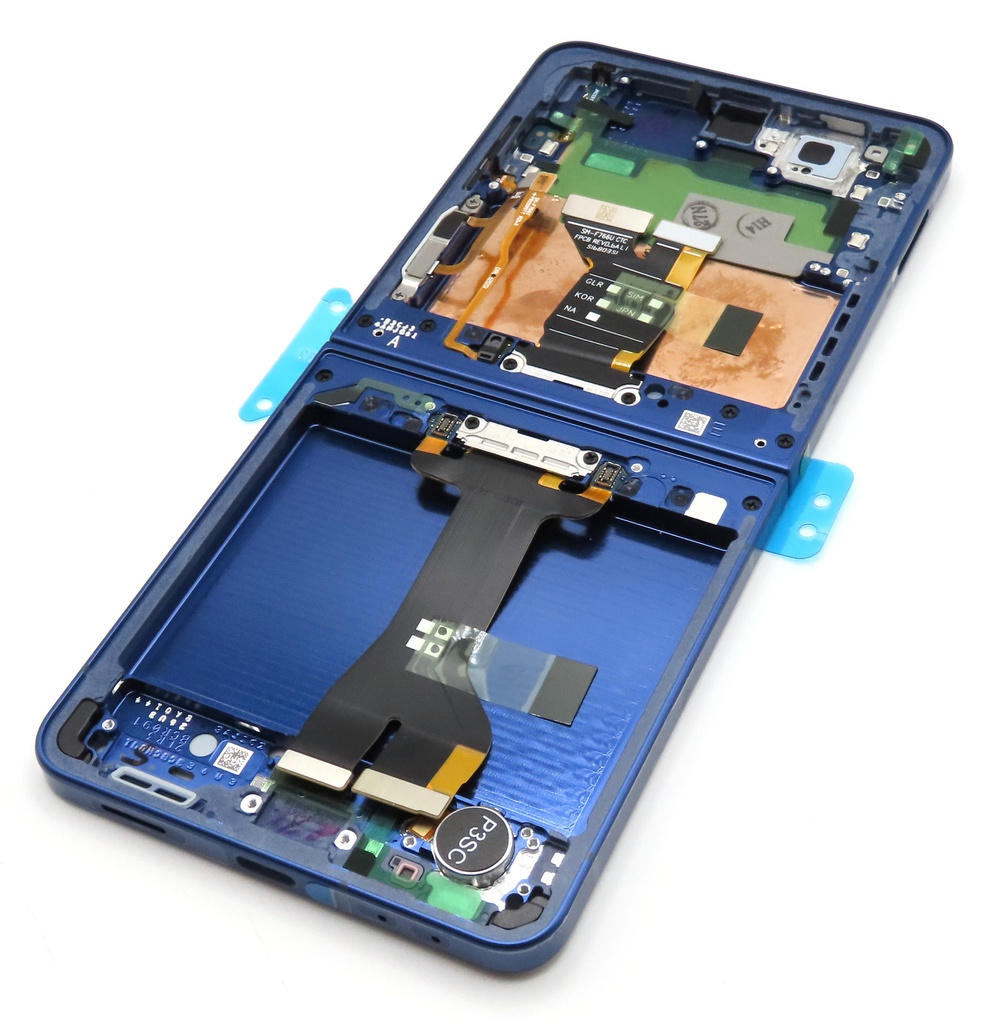 Samsung SM-F766 Galaxy Z Flip7 Display Frame - Blue Shadow
