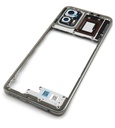 Motorola XT2237 Moto G73 5G Middle Cover / Chassis - Lucent White