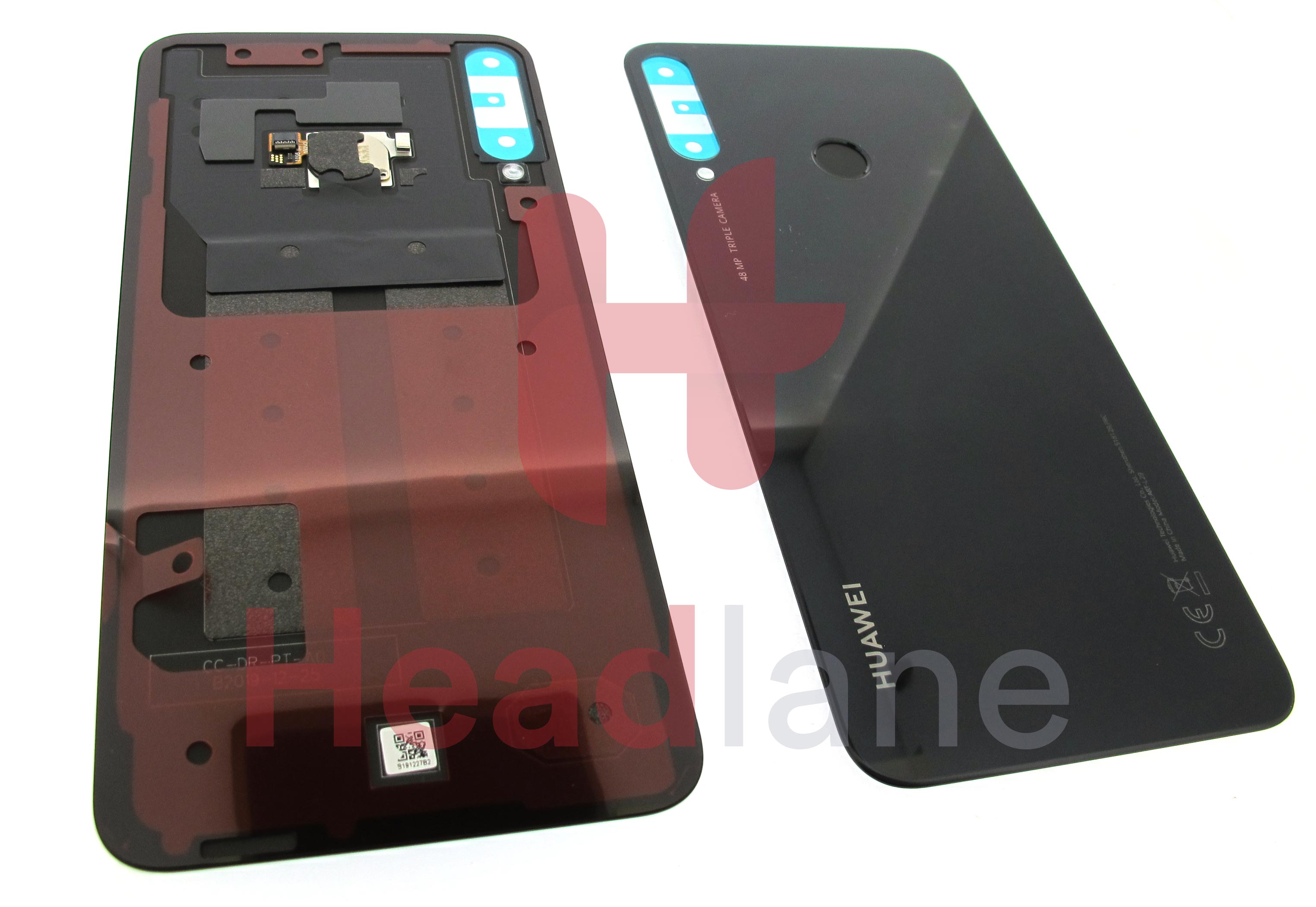 Huawei P40 Lite E Back / Battery Cover - Midnight Black
