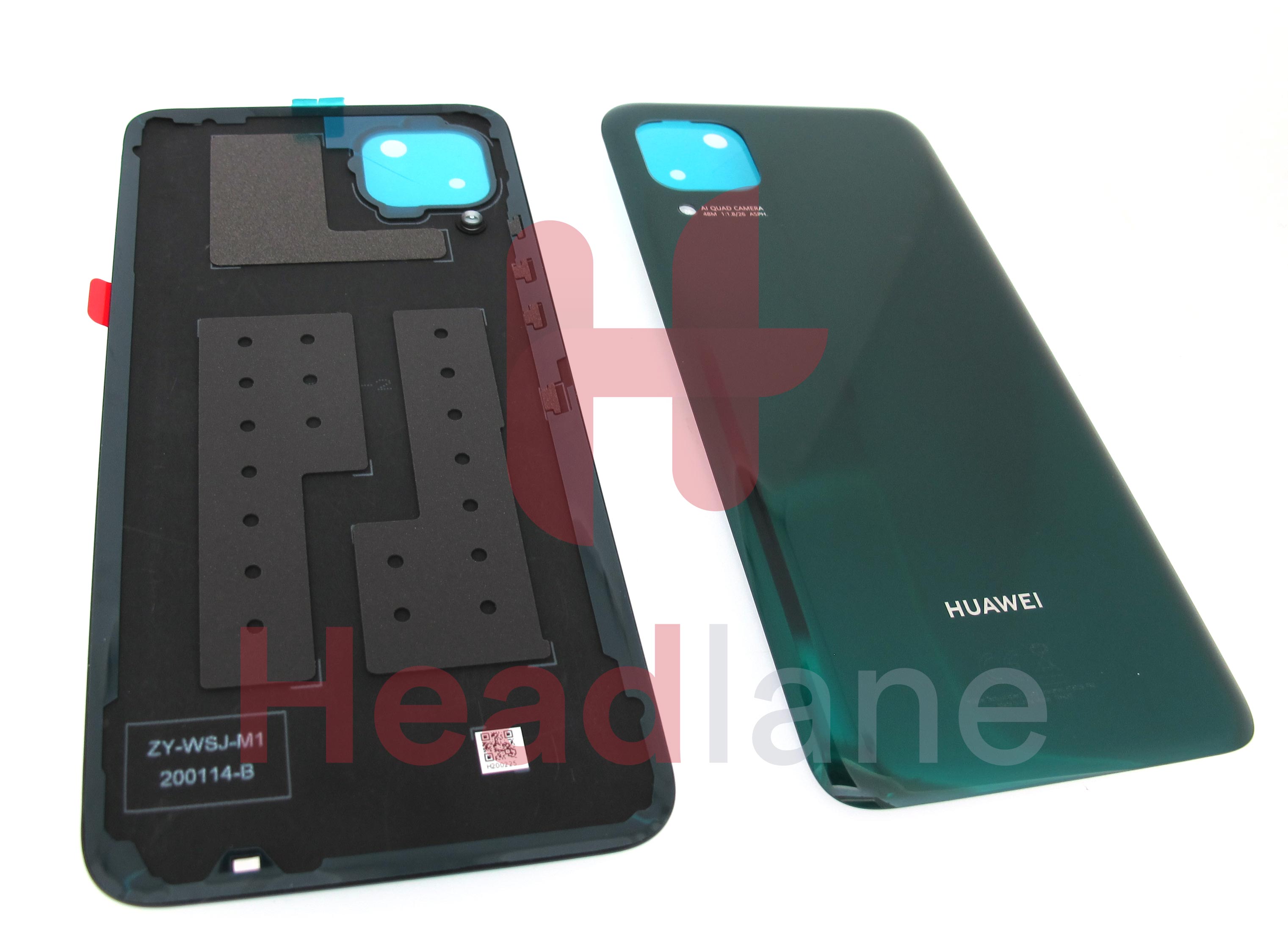 Huawei P40 Lite Back / Battery Cover - Crush Green
