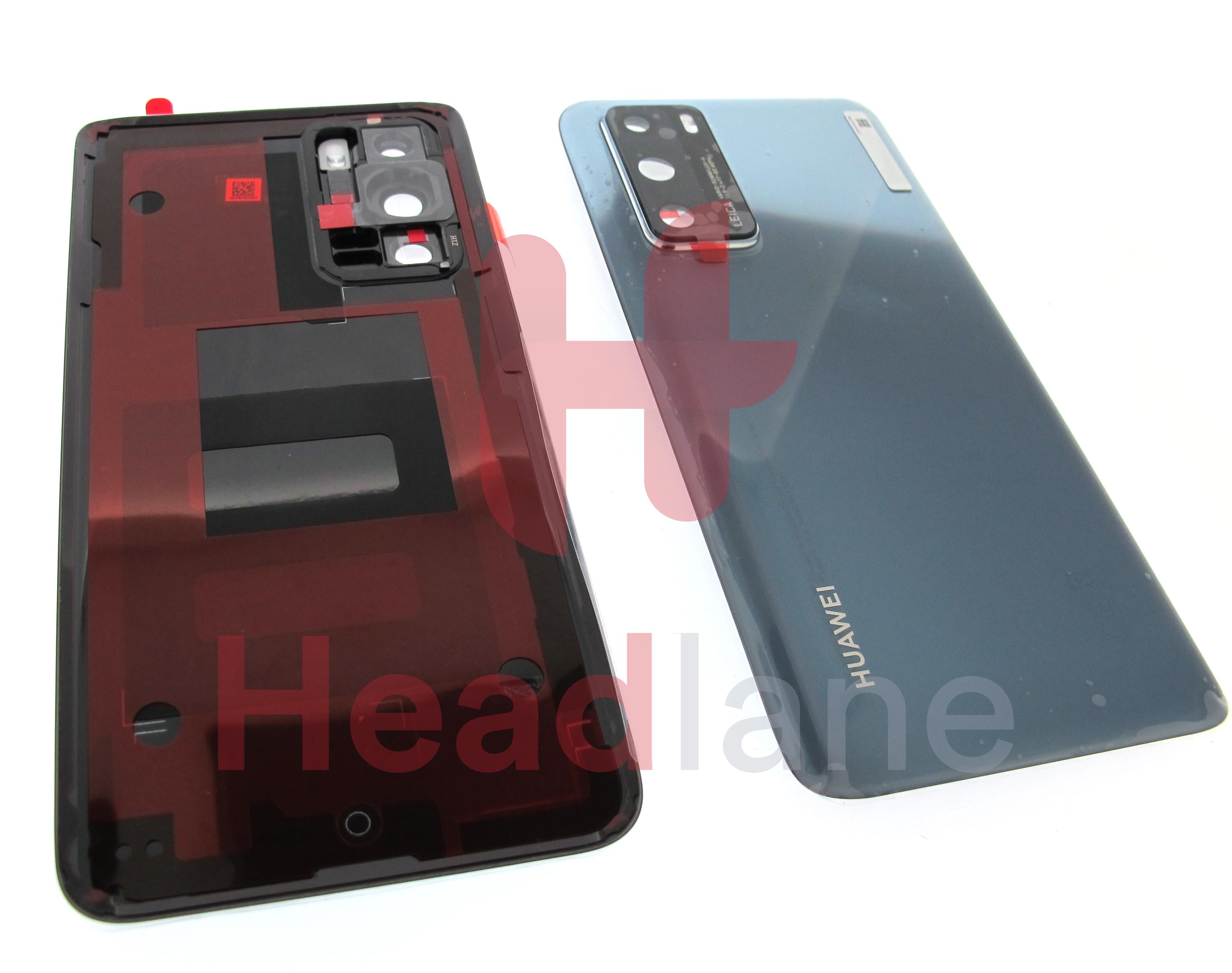 Huawei P40 Back / Battery Cover - Frost Silver