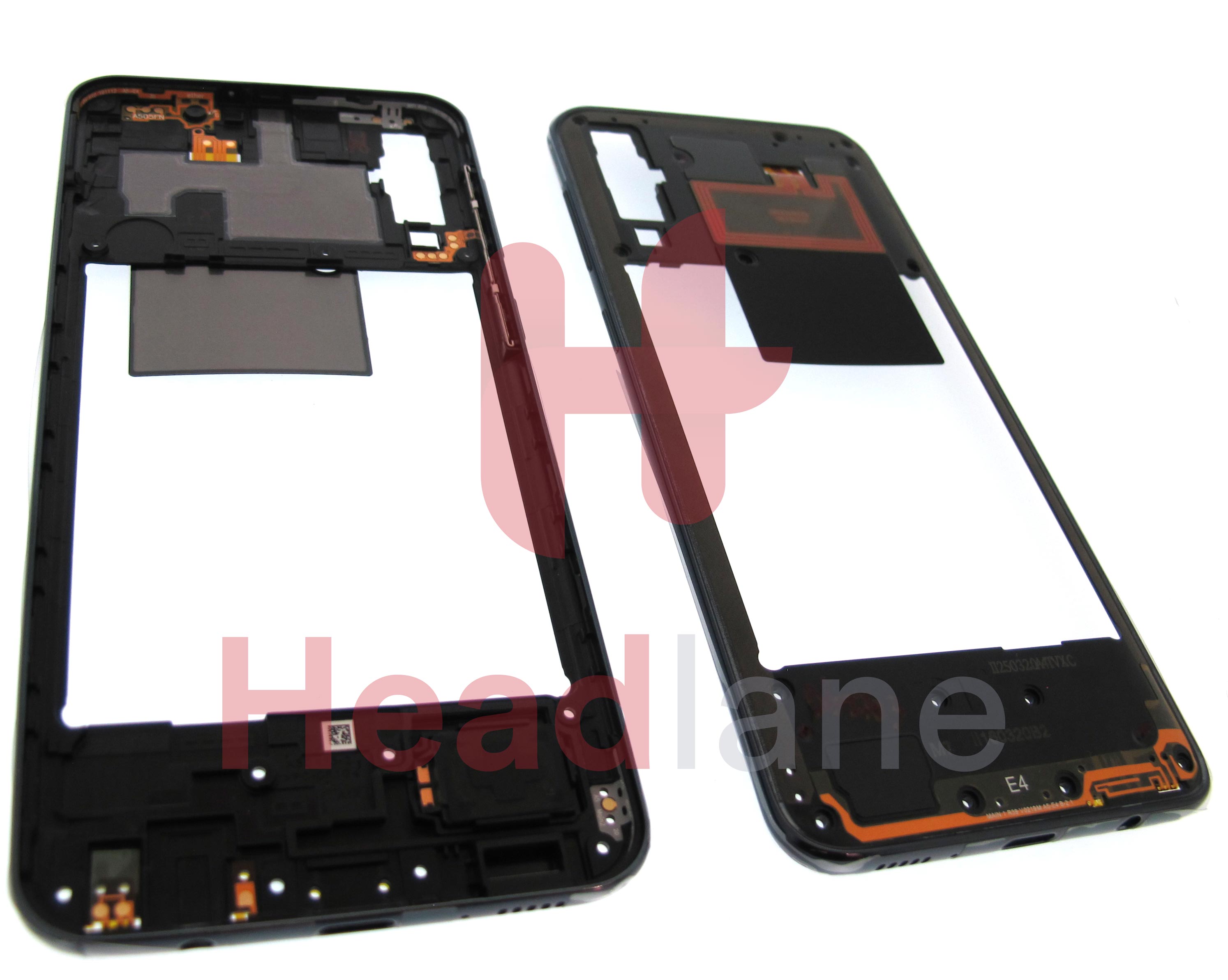 Samsung SM-A505 Galaxy A50 Middle Cover / Chassis - Black