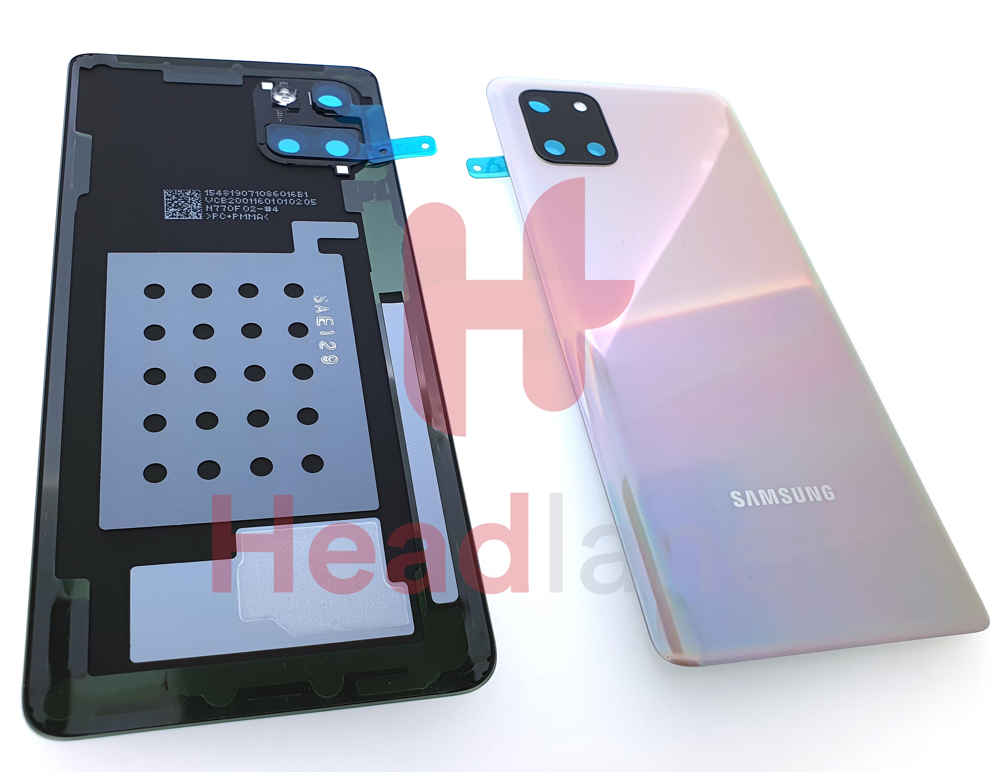 Samsung SM-N770 Galaxy Note 10 Lite Back / Battery Cover - Aura Glow / Silver
