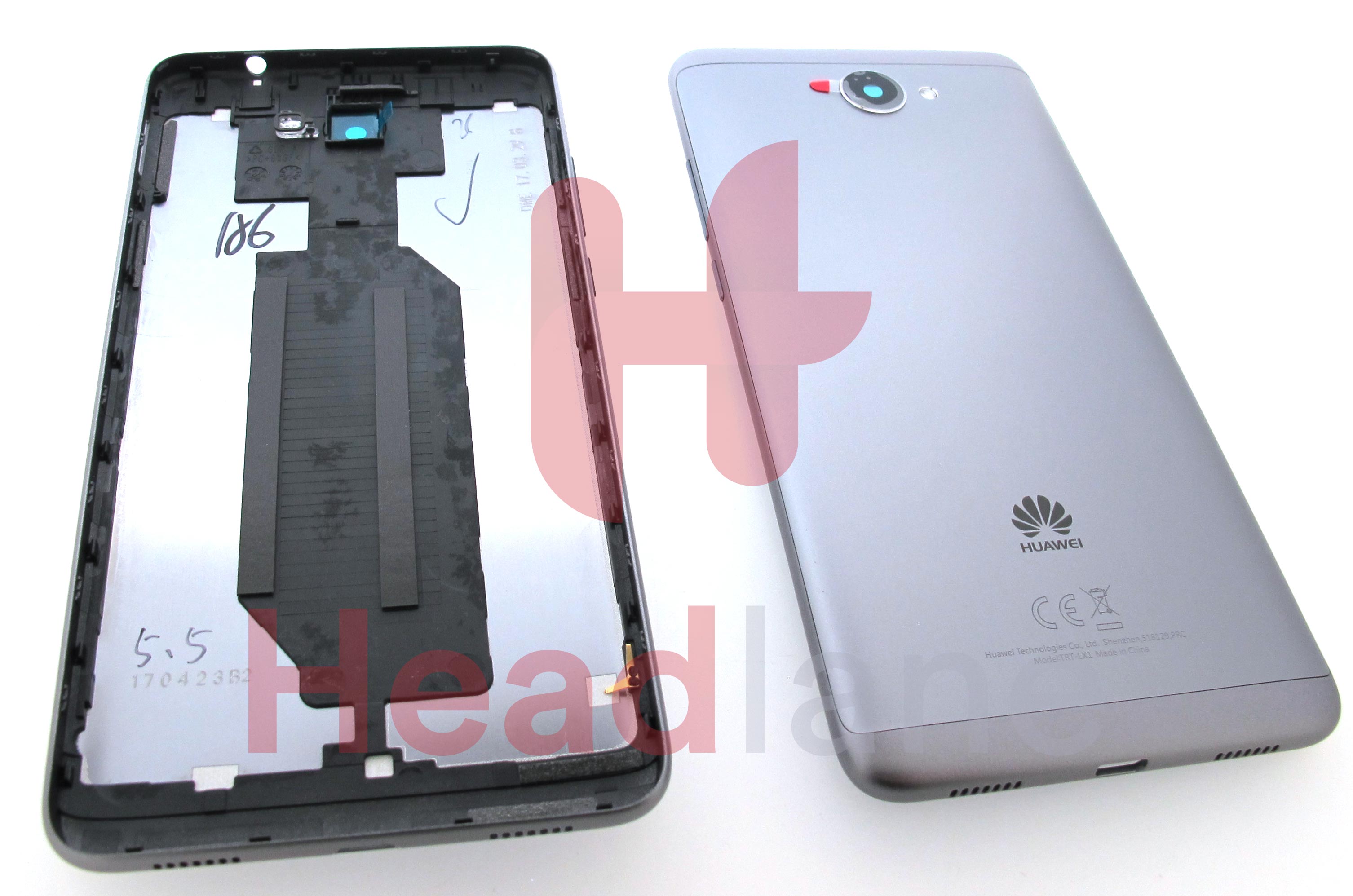 Huawei Y7 (2017) Back / Battery Cover - Grey