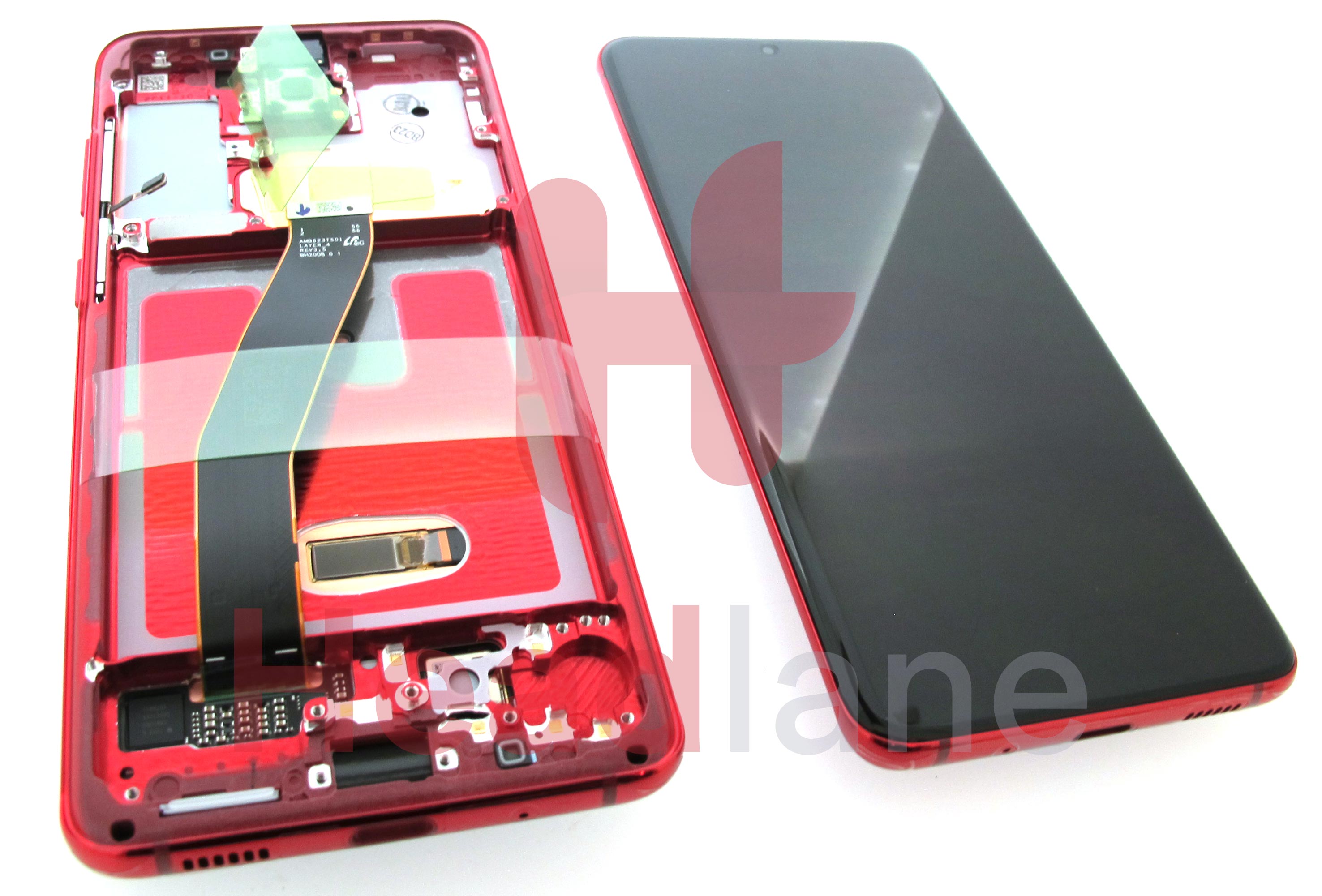 Samsung SM-G980 Galaxy S20 LCD Display / Screen + Touch - Red