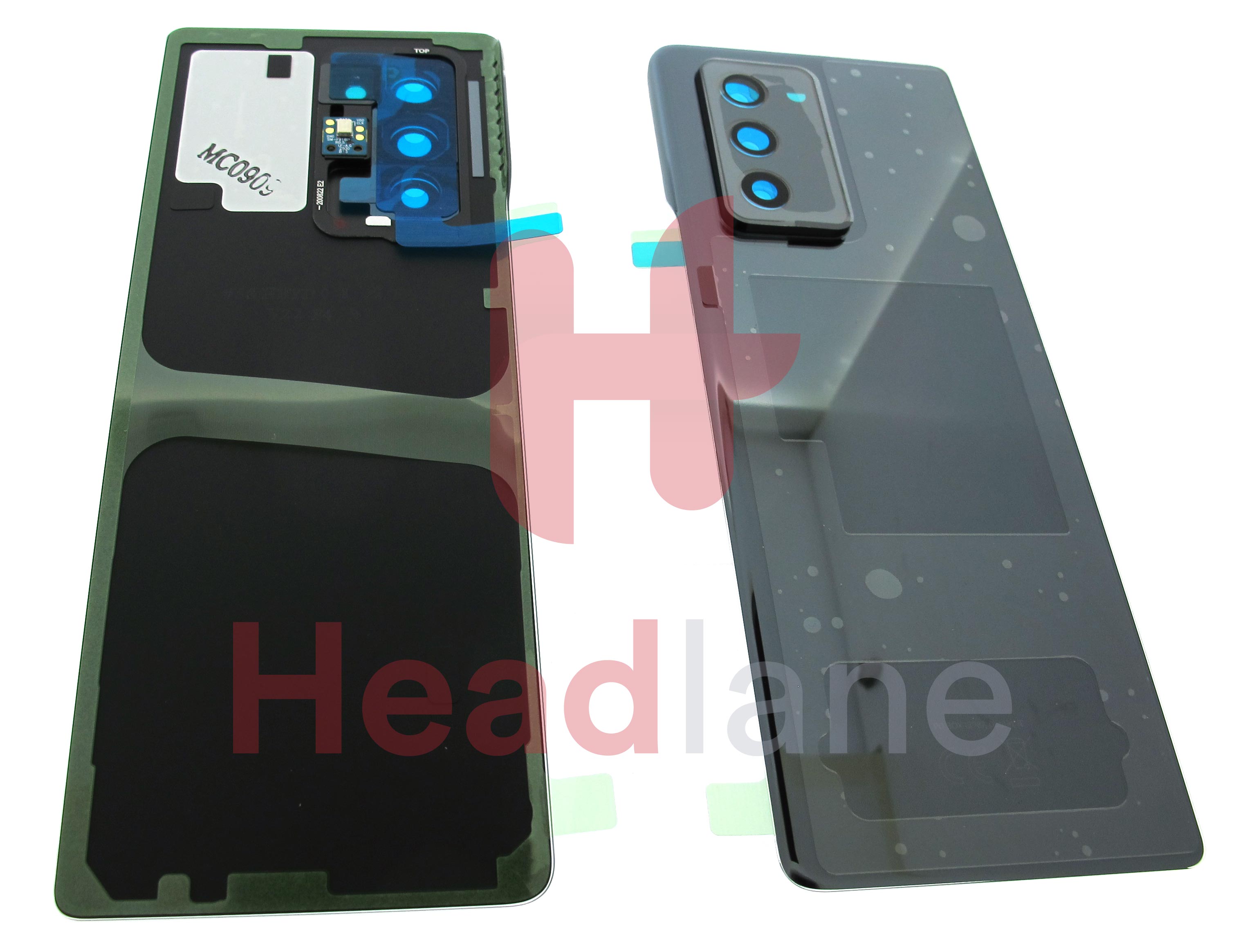 Samsung SM-F916 Galazy Z Fold2 5G Back / Battery Cover - Mystic Black