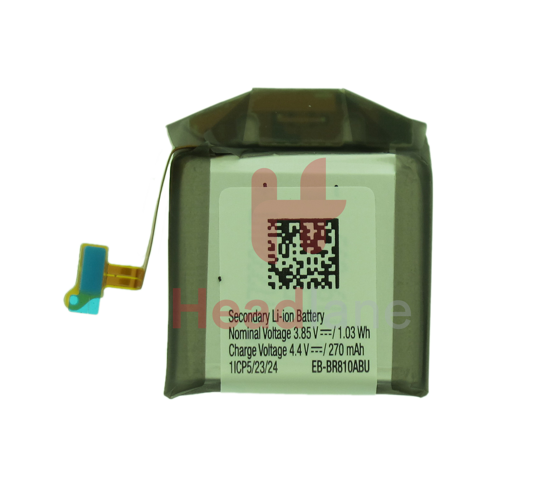 Batteria Sostitutiva EB-BR810ABU Per Galaxy Watch4 42mm – 270mAh, 3.85V, Ioni Di Litio