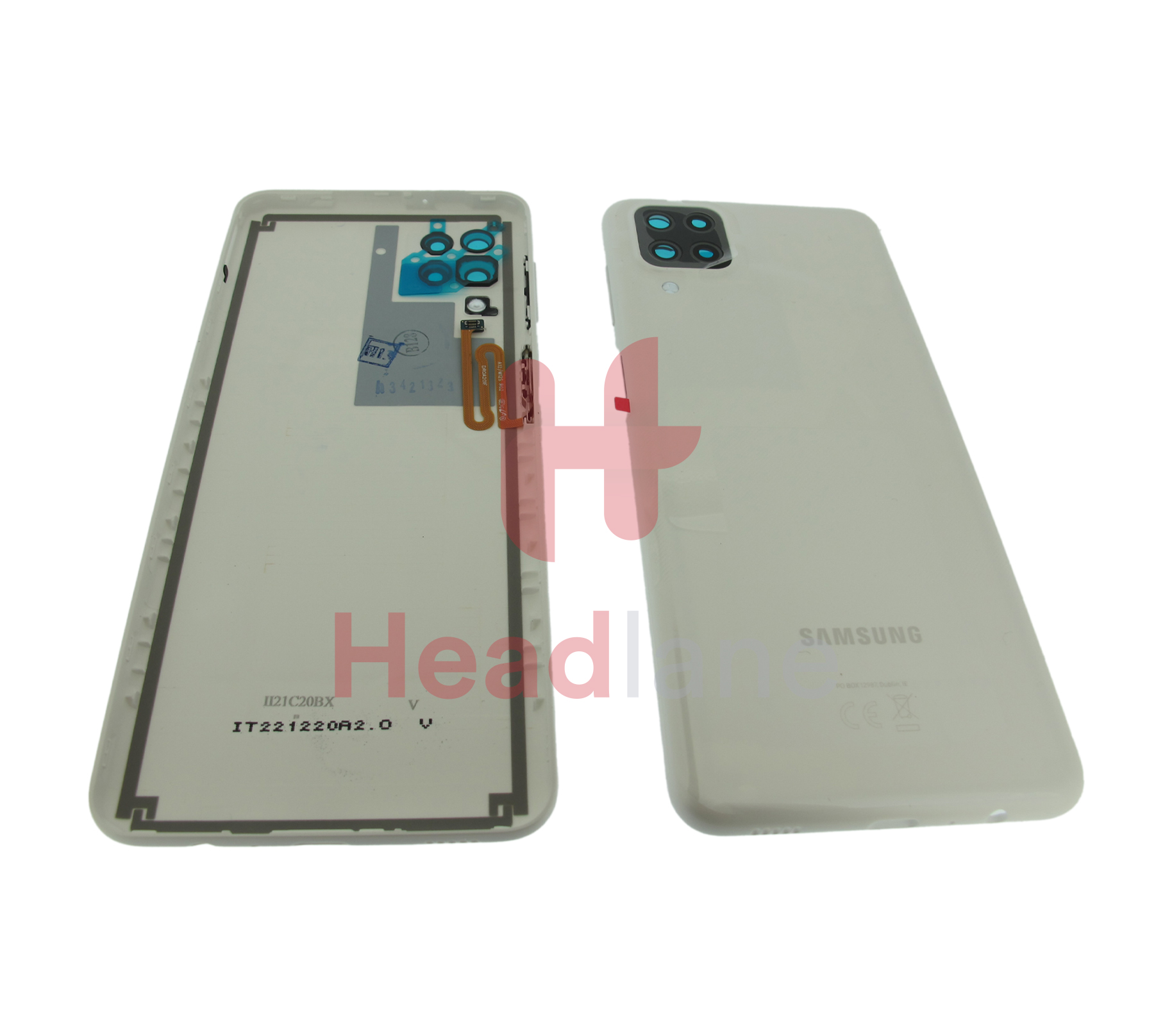 Samsung SM-A125 Galaxy A12 Back / Battery Cover - White