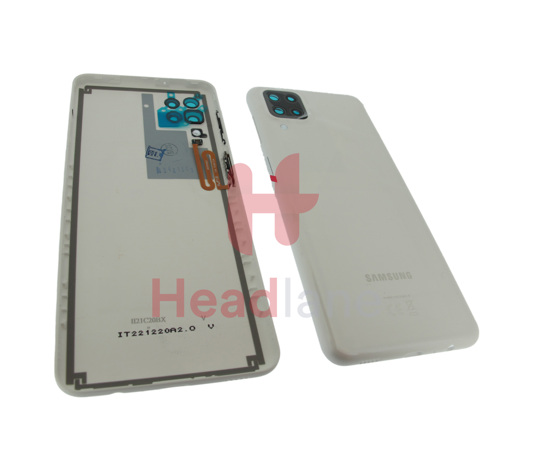 Samsung SM-A125 Galaxy A12 Back / Battery Cover - White