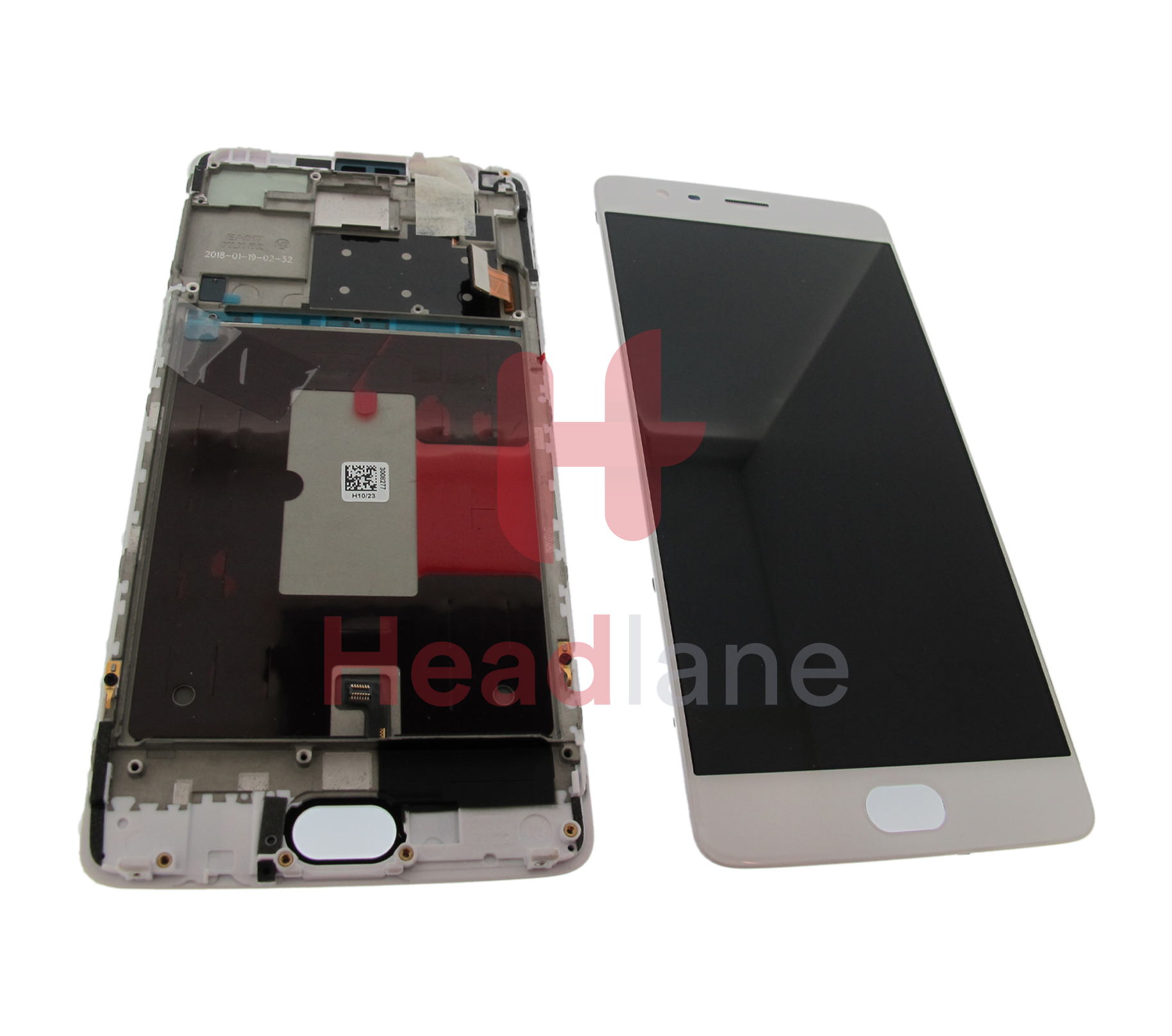  OnePlus 3 / 3T LCD Display / Screen + Touch - White