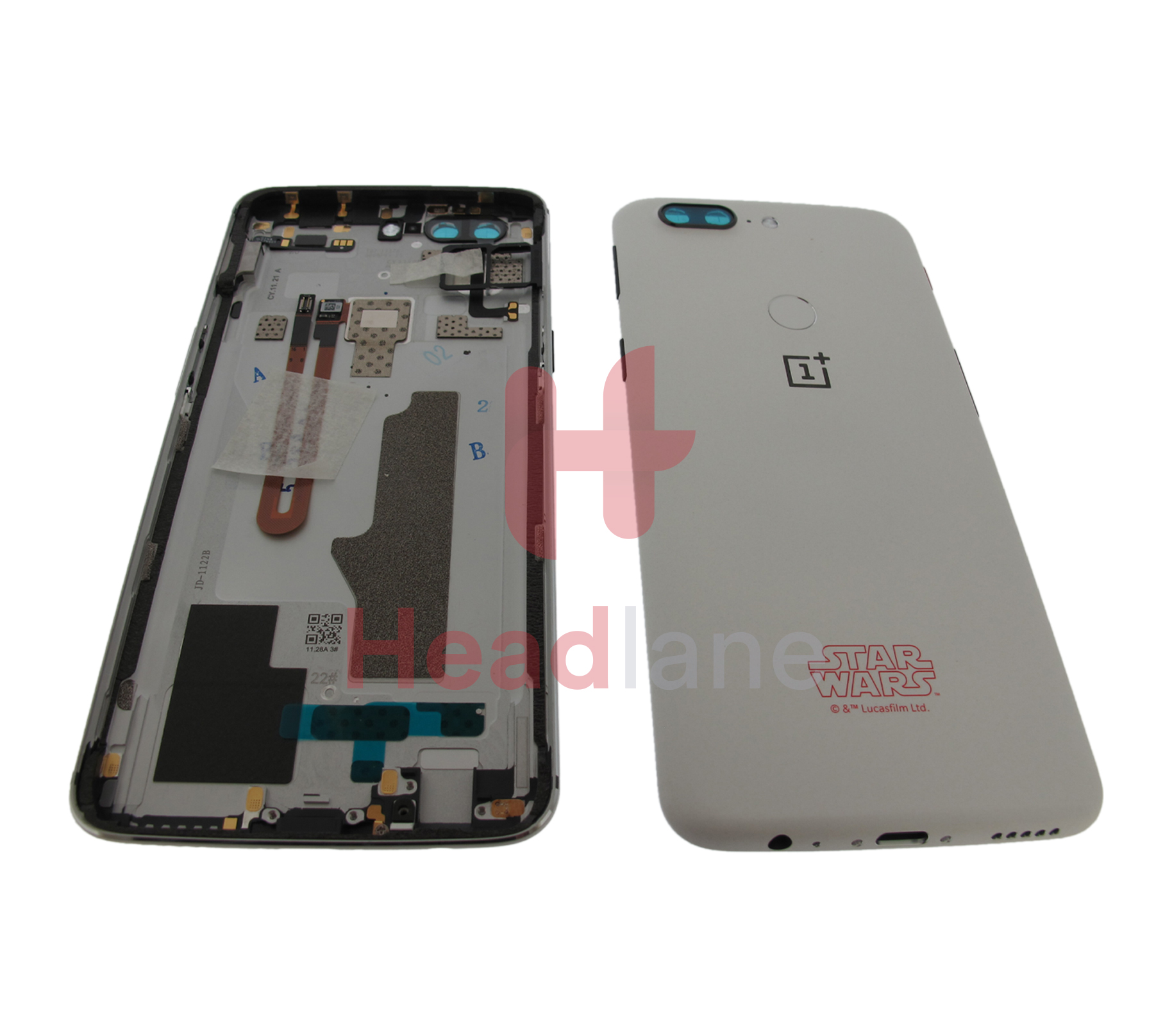 OnePlus 5T Back / Battery Cover - White (Star Wars Edition)
