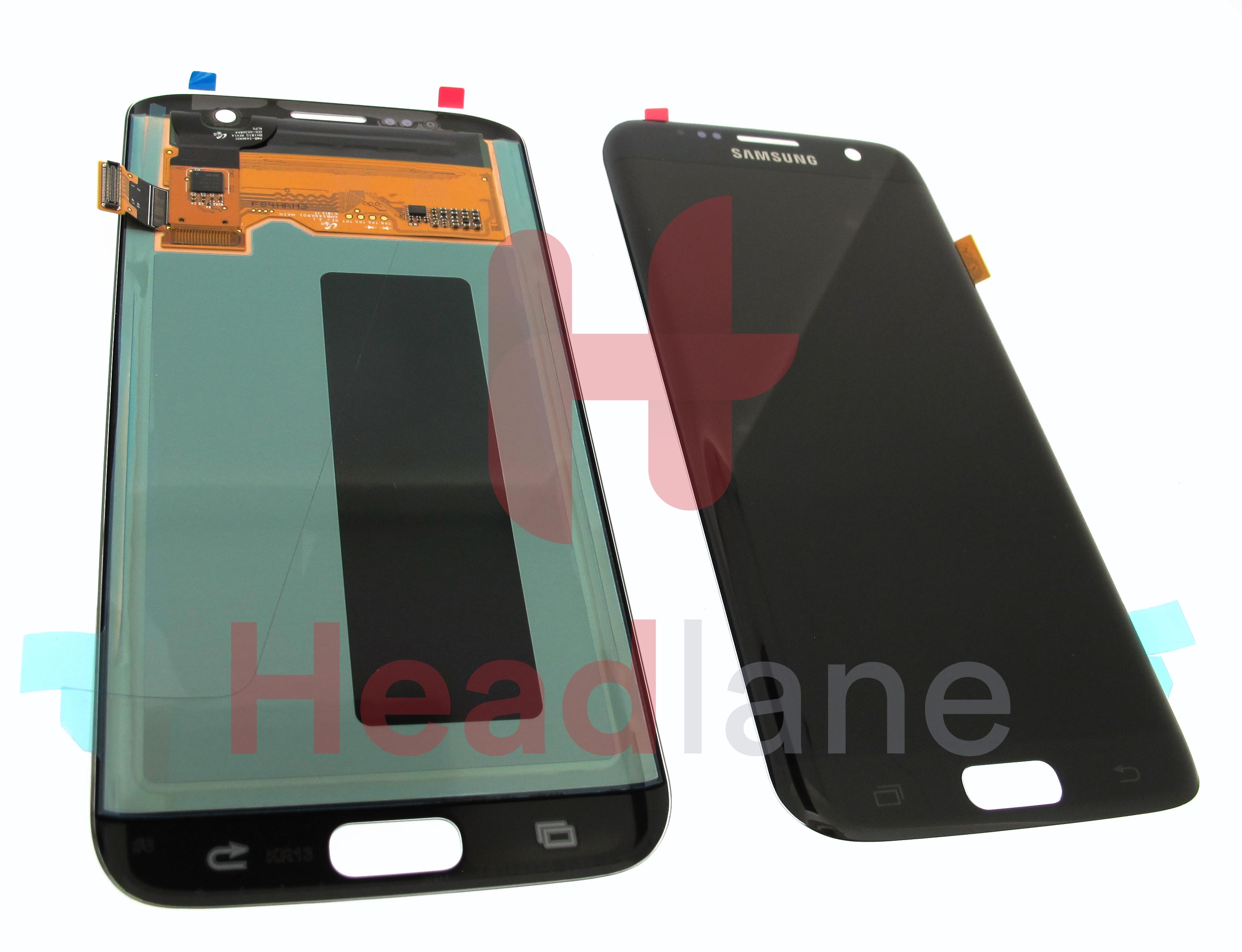 Samsung SM-G935 Galaxy S7 Edge LCD Display / Screen + Touch - Black (No Frame)