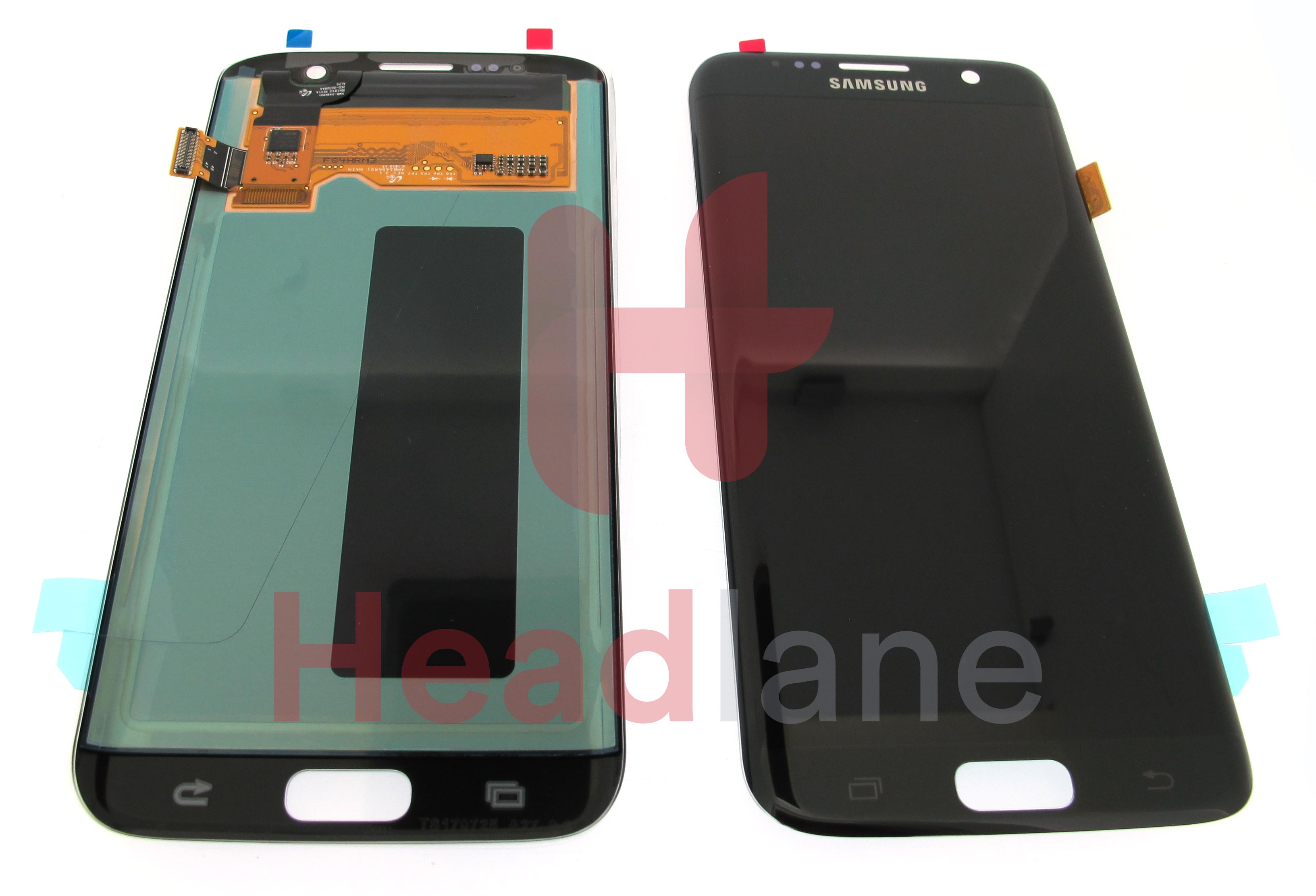 Samsung SM-G935 Galaxy S7 Edge LCD Display / Screen + Touch - Black (No Frame)