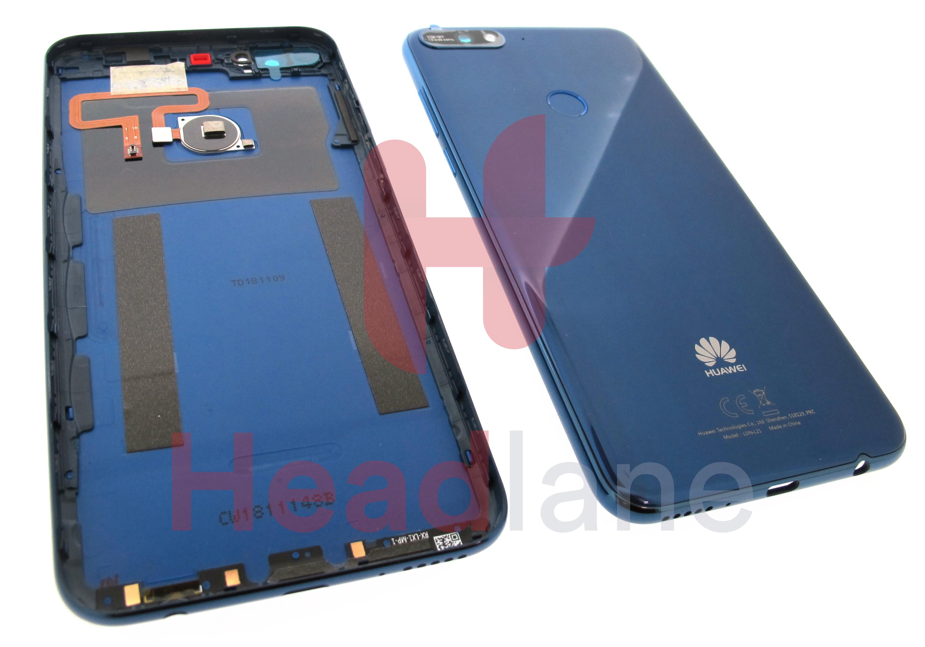 Huawei Y7 (2018) Back / Battery Cover - Blue