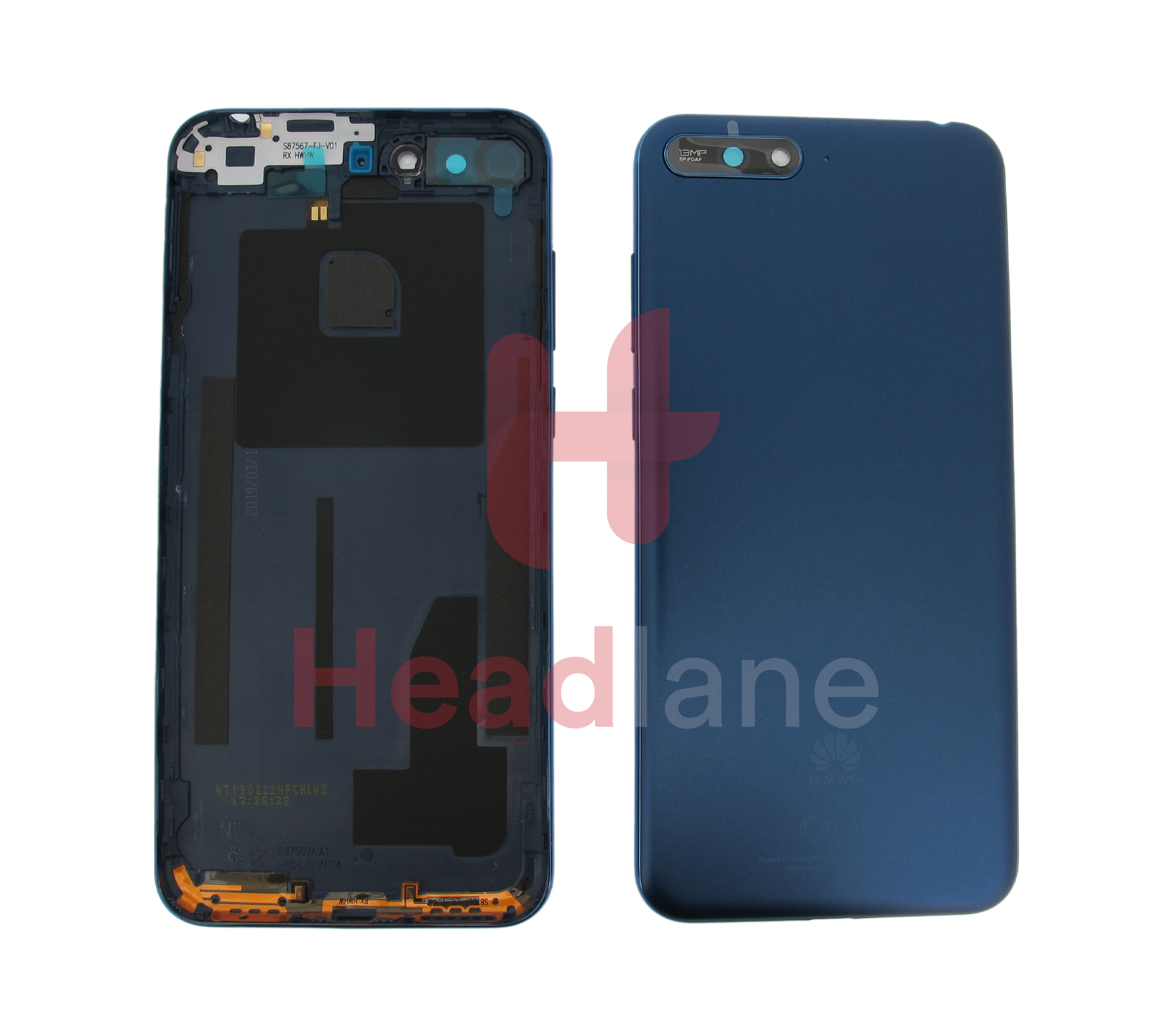 Huawei Y6 (2018) Back / Battery Cover - Blue