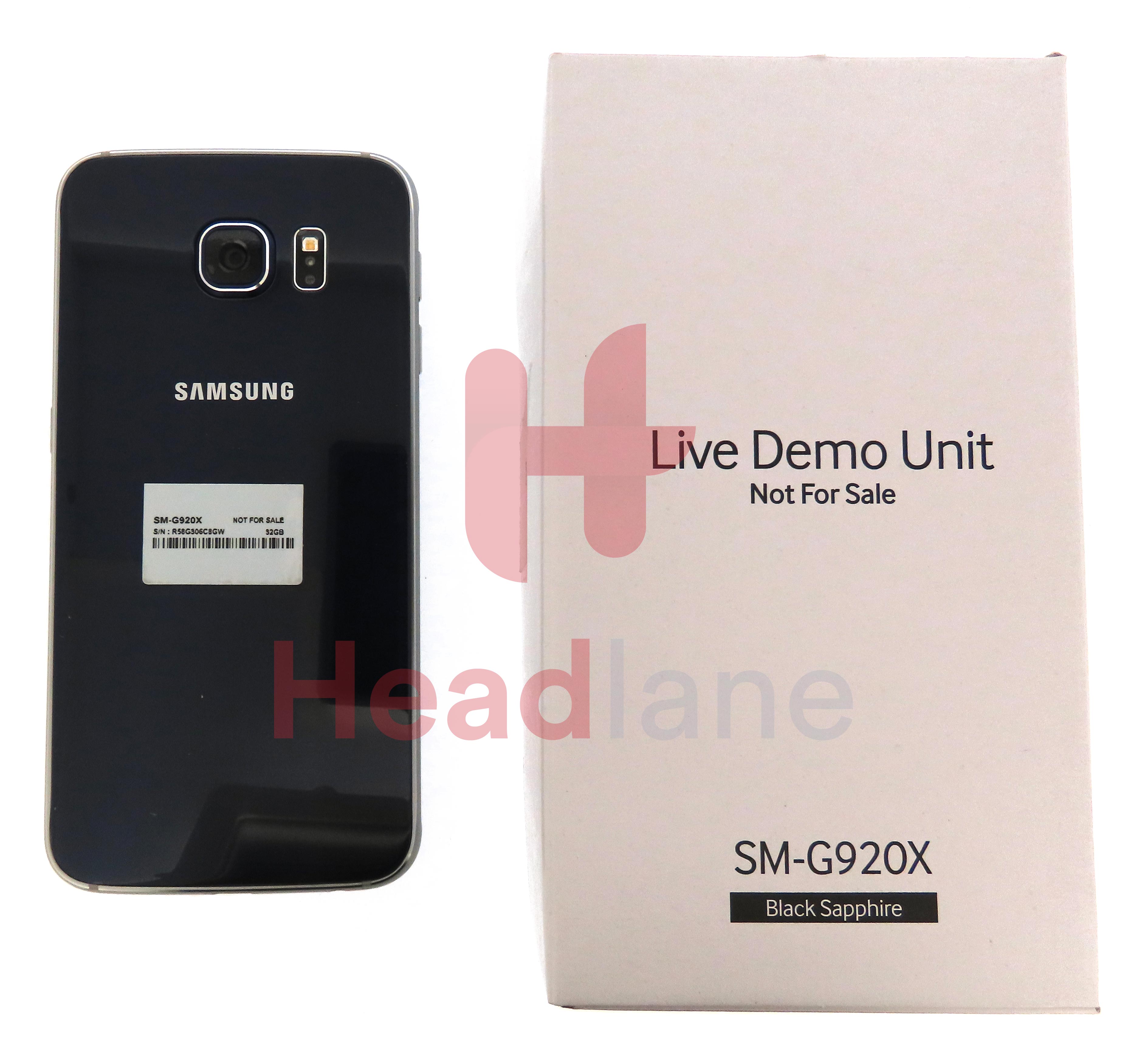 Samsung SM-G920 Galaxy S6 Demo Phone - Black