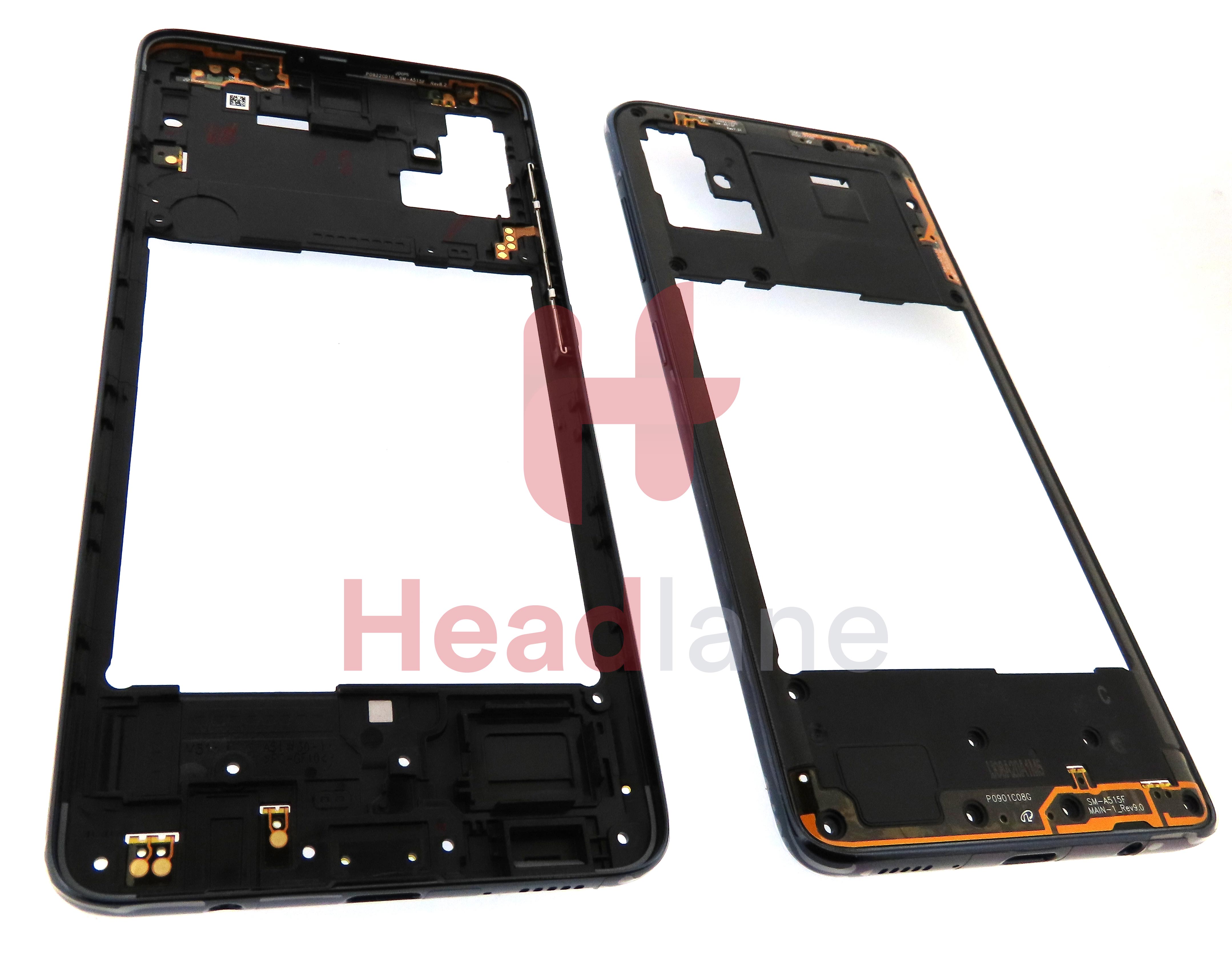 Samsung SM-A515 Galaxy A51 Middle Cover / Chassis - Black