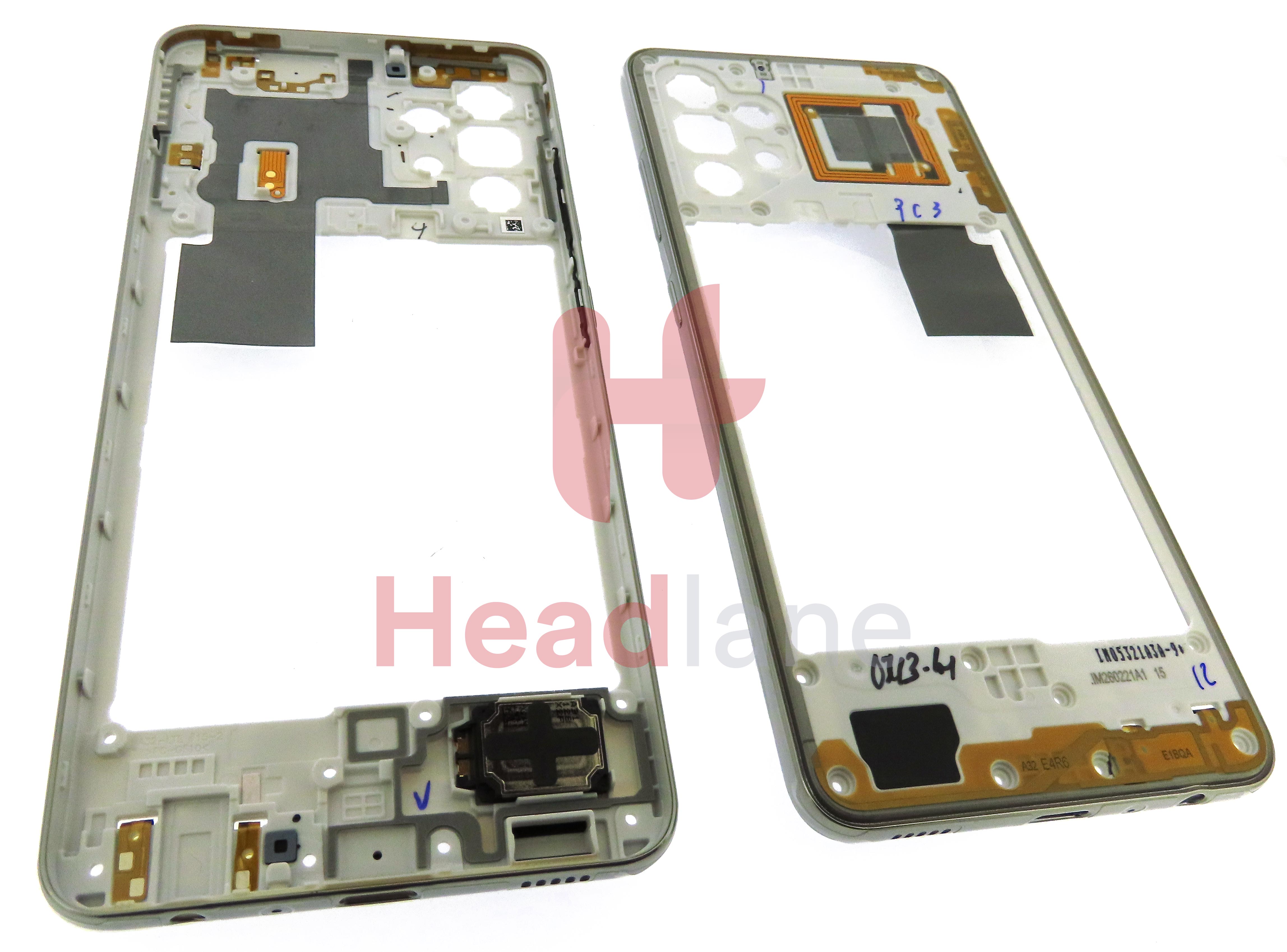 Samsung SM-A325 Galaxy A32 4G Middle Cover / Chassis - White