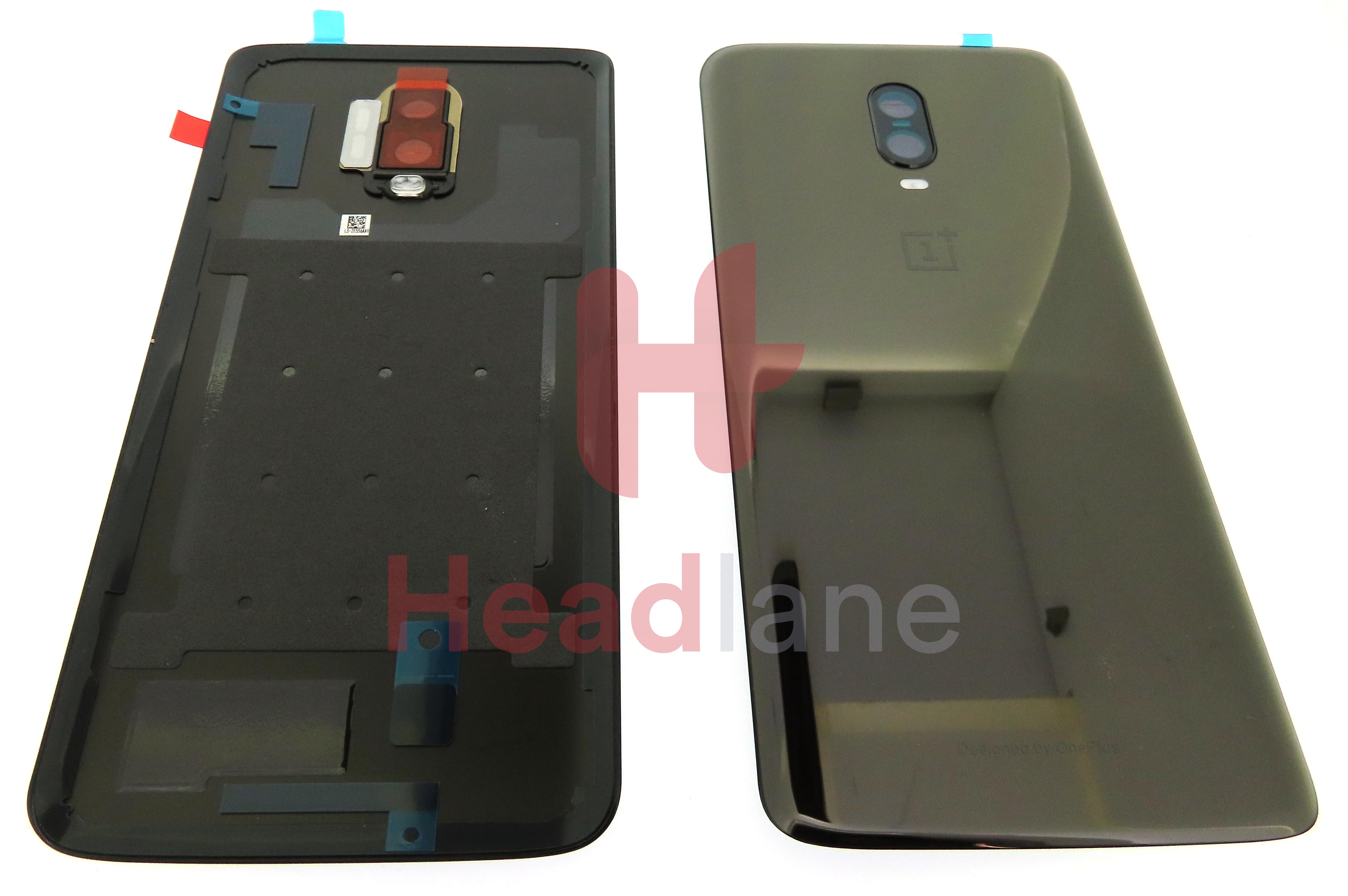 OnePlus 6T Back / Battery Cover - Mirror Black