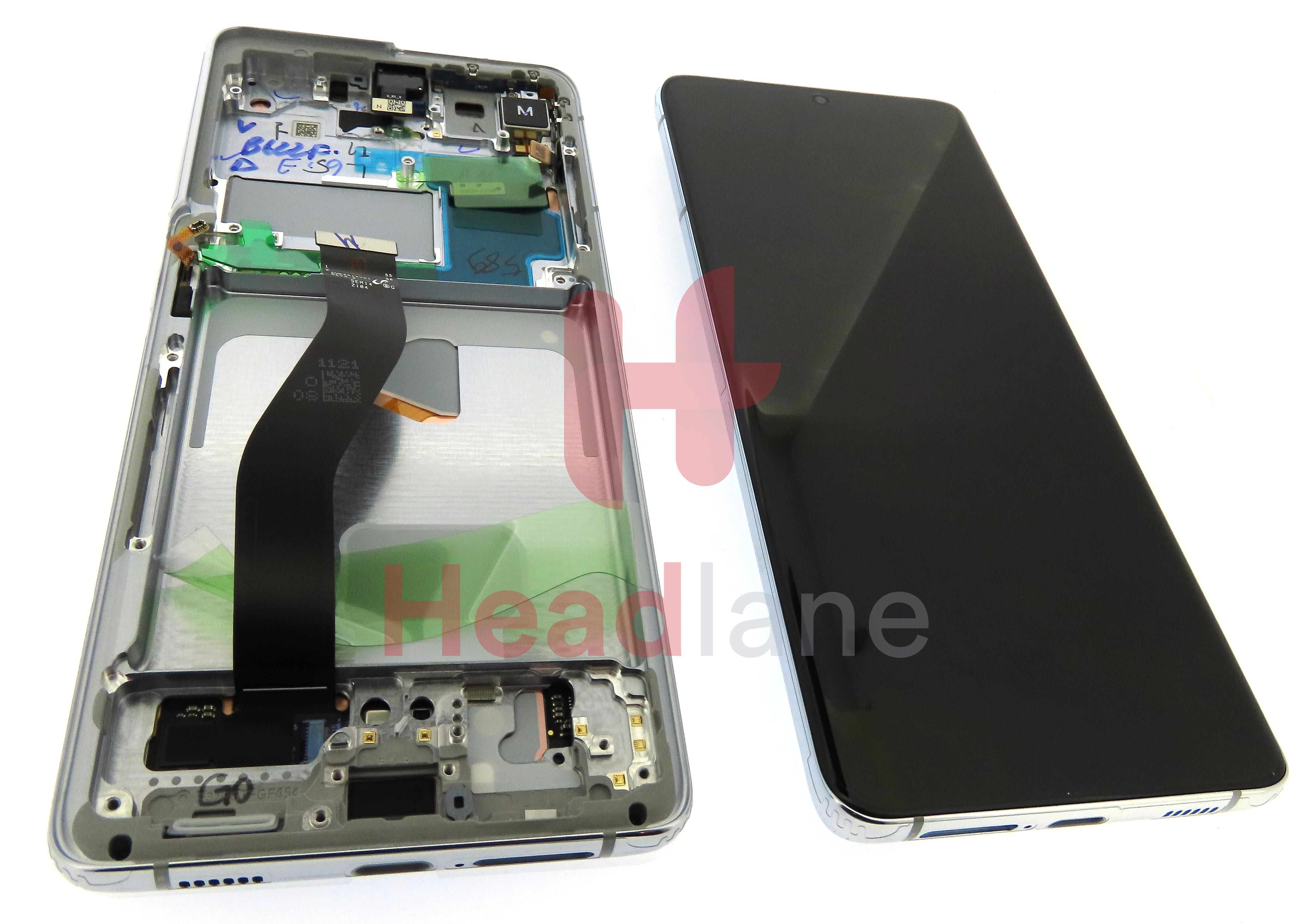 Samsung SM-G998 Galaxy S21 Ultra 5G LCD Display / Screen + Touch - Phantom Silver