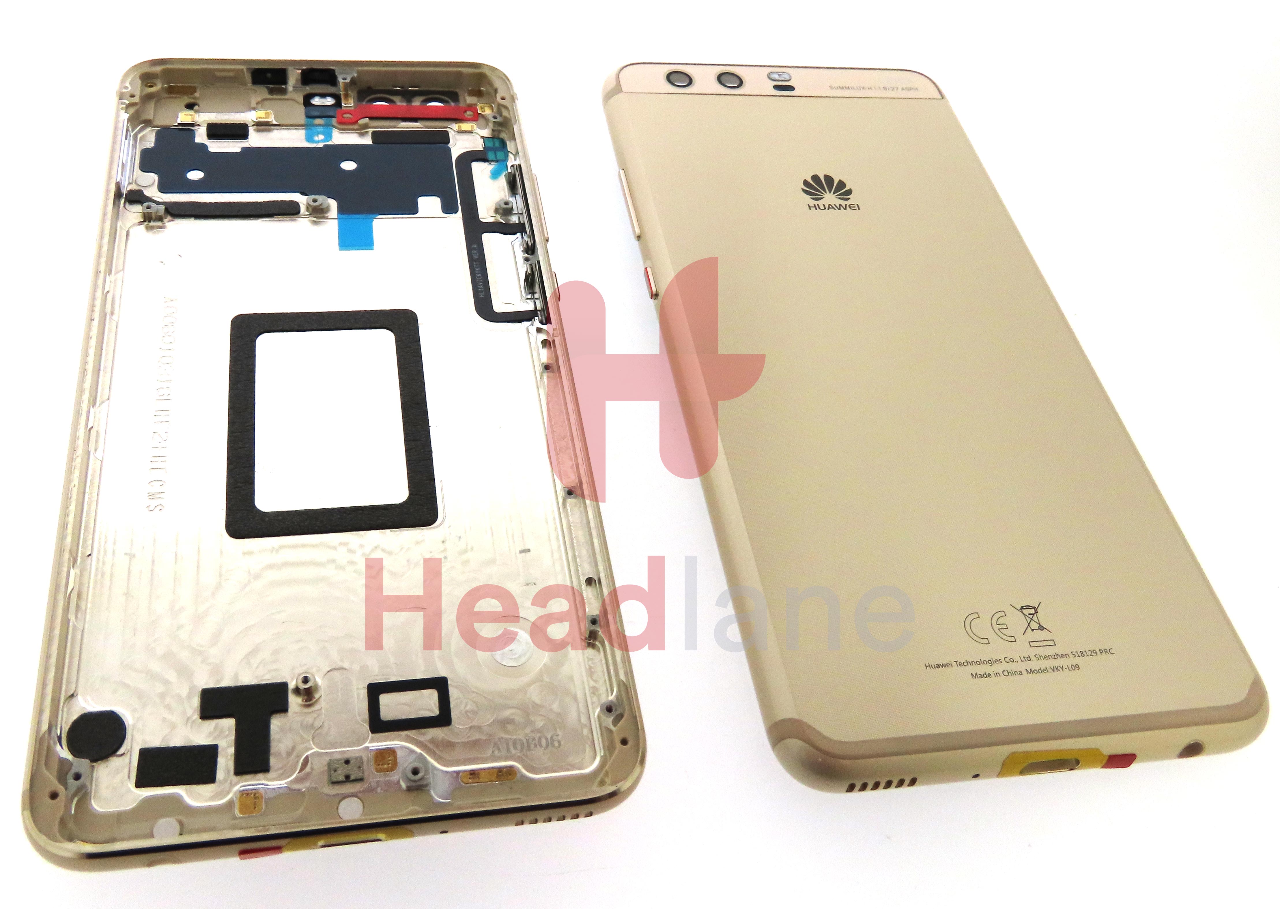 Huawei P10 Plus Back / Battery Cover - Gold