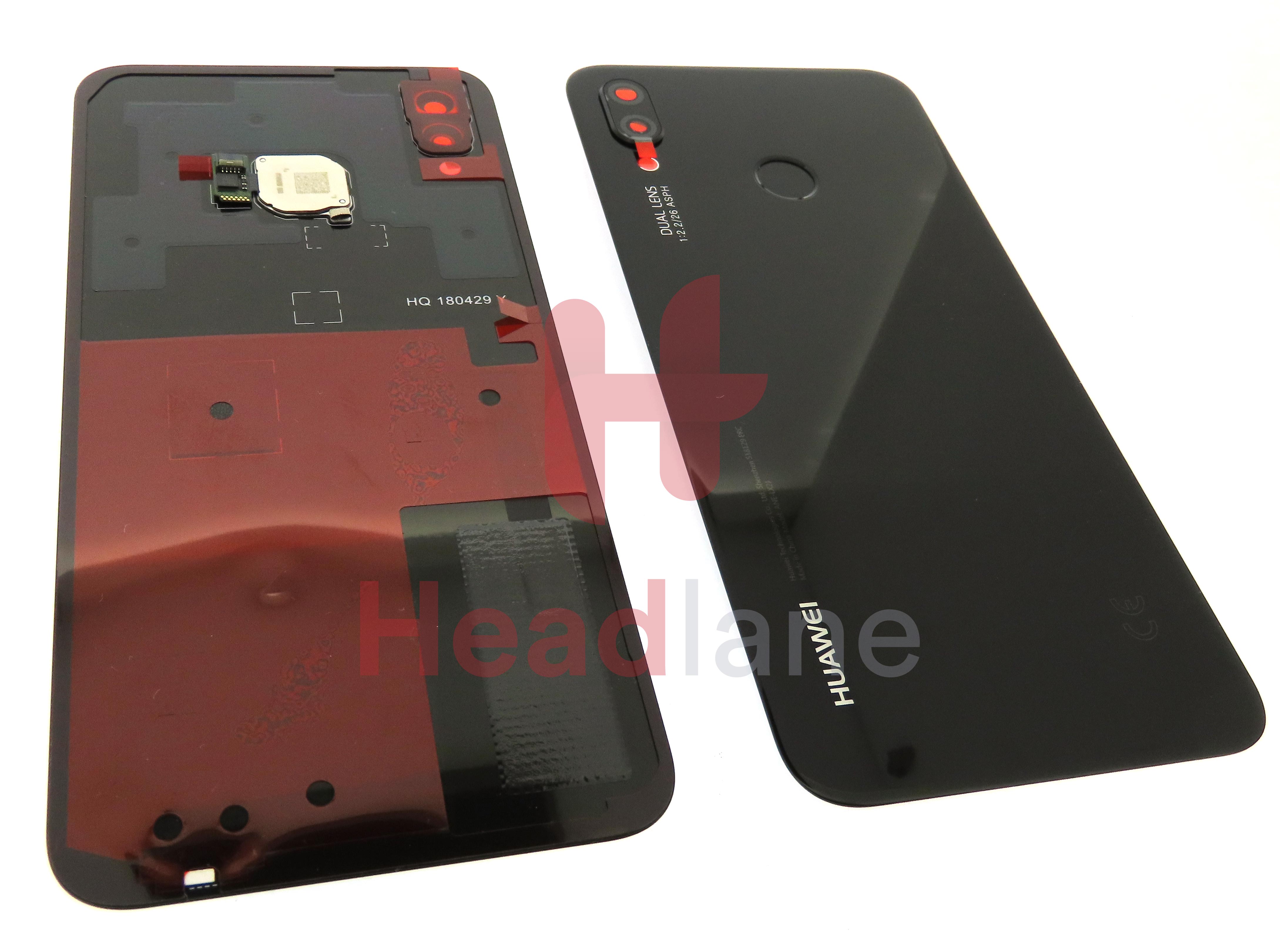 Huawei P20 Lite Back / Battery Cover - Black
