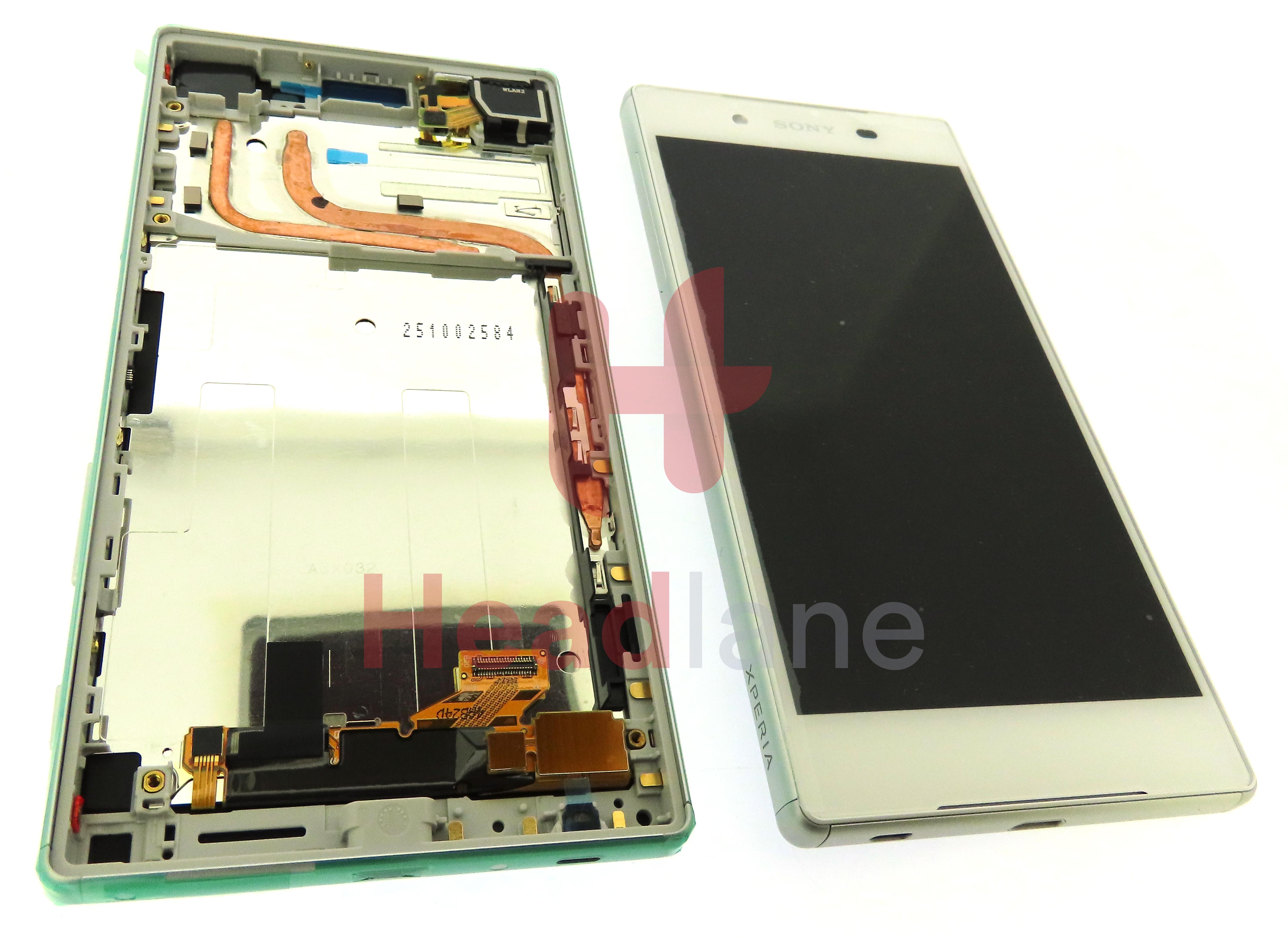 Sony E6633 E6683 Xperia Z5 LCD Display / Screen + Touch - Silver / White