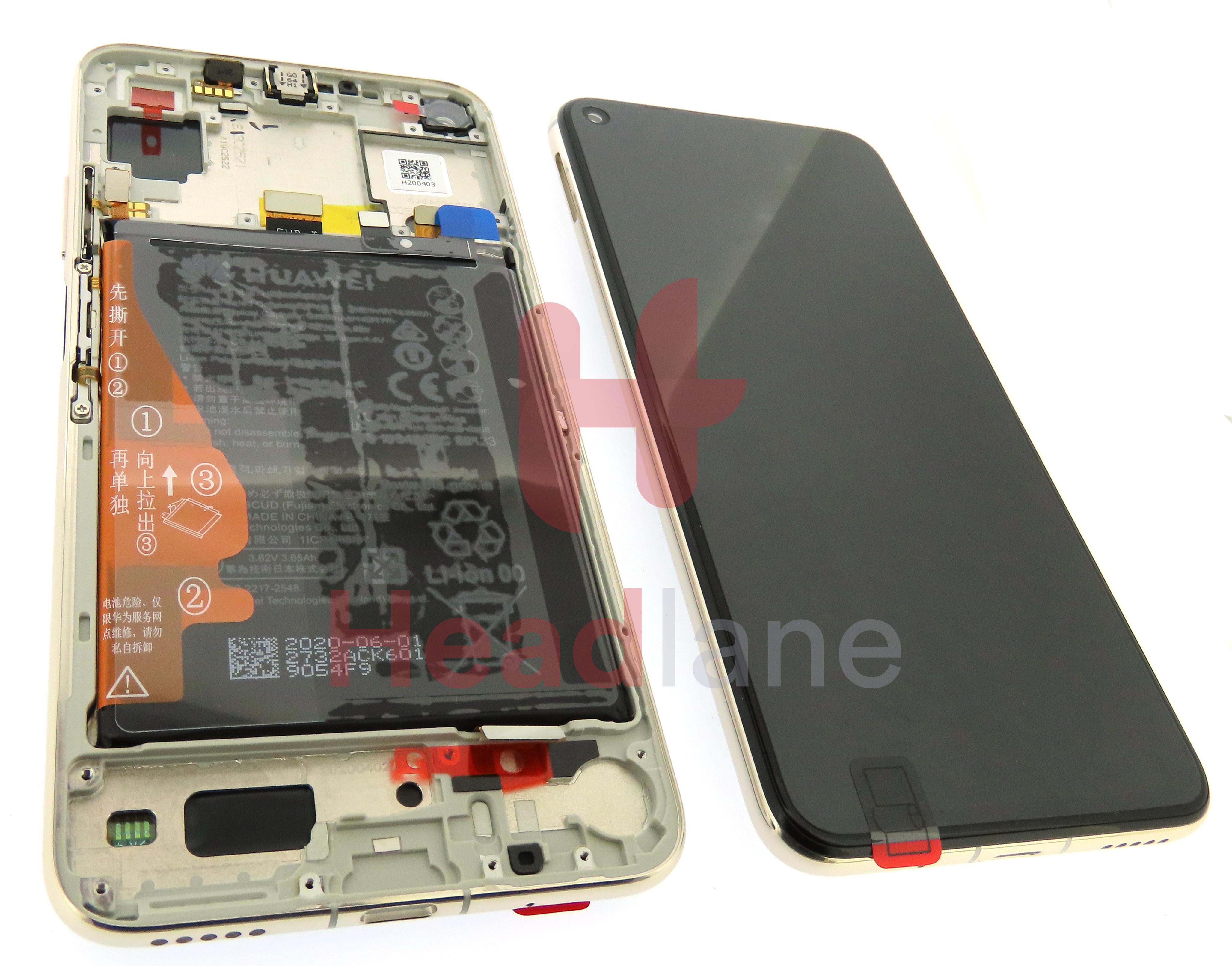 Huawei Honor 20 / Nova 5T LCD Display / Screen + Touch + Battery - White