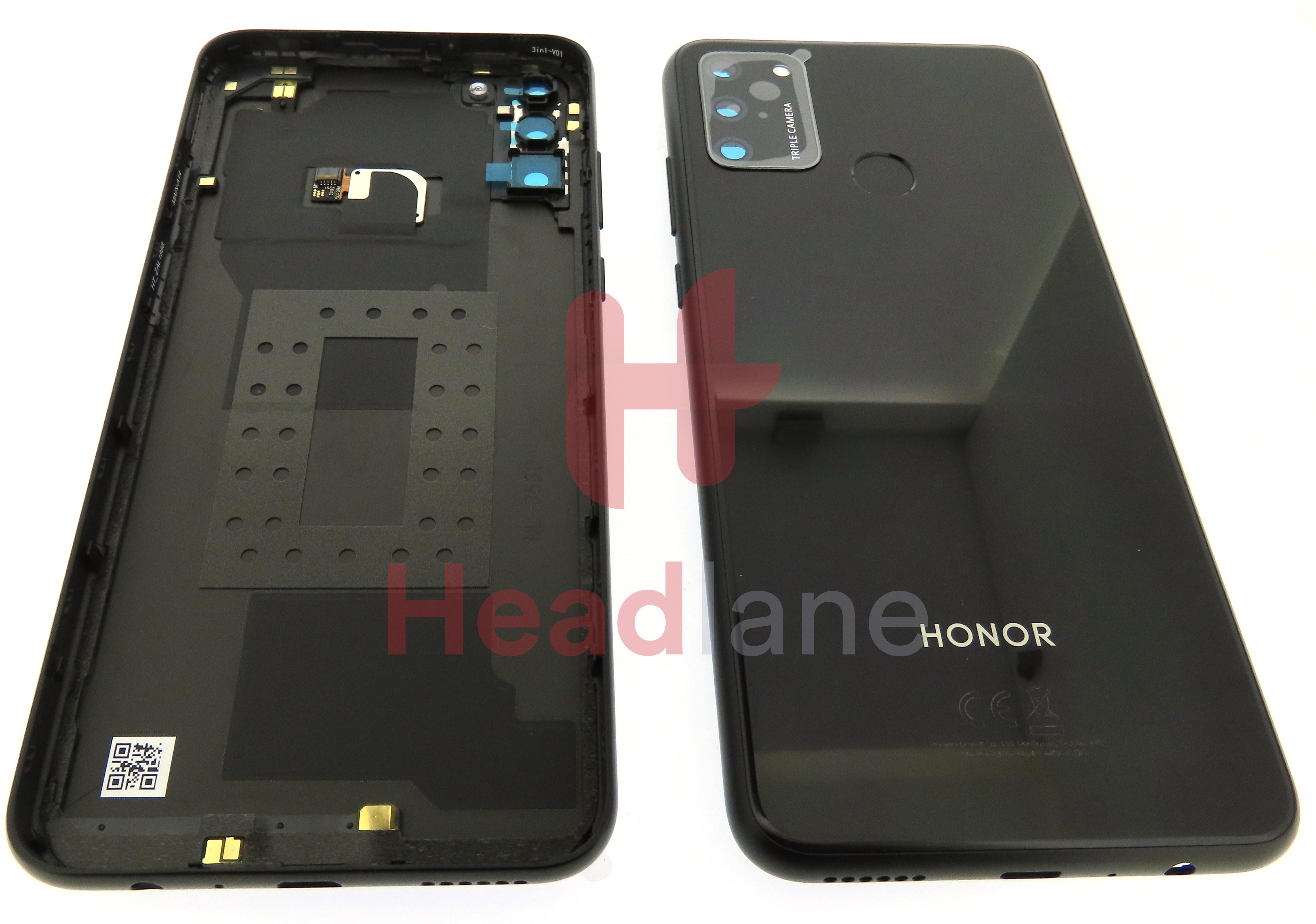 Huawei Honor 9A Back / Battery Cover - Midnight Black