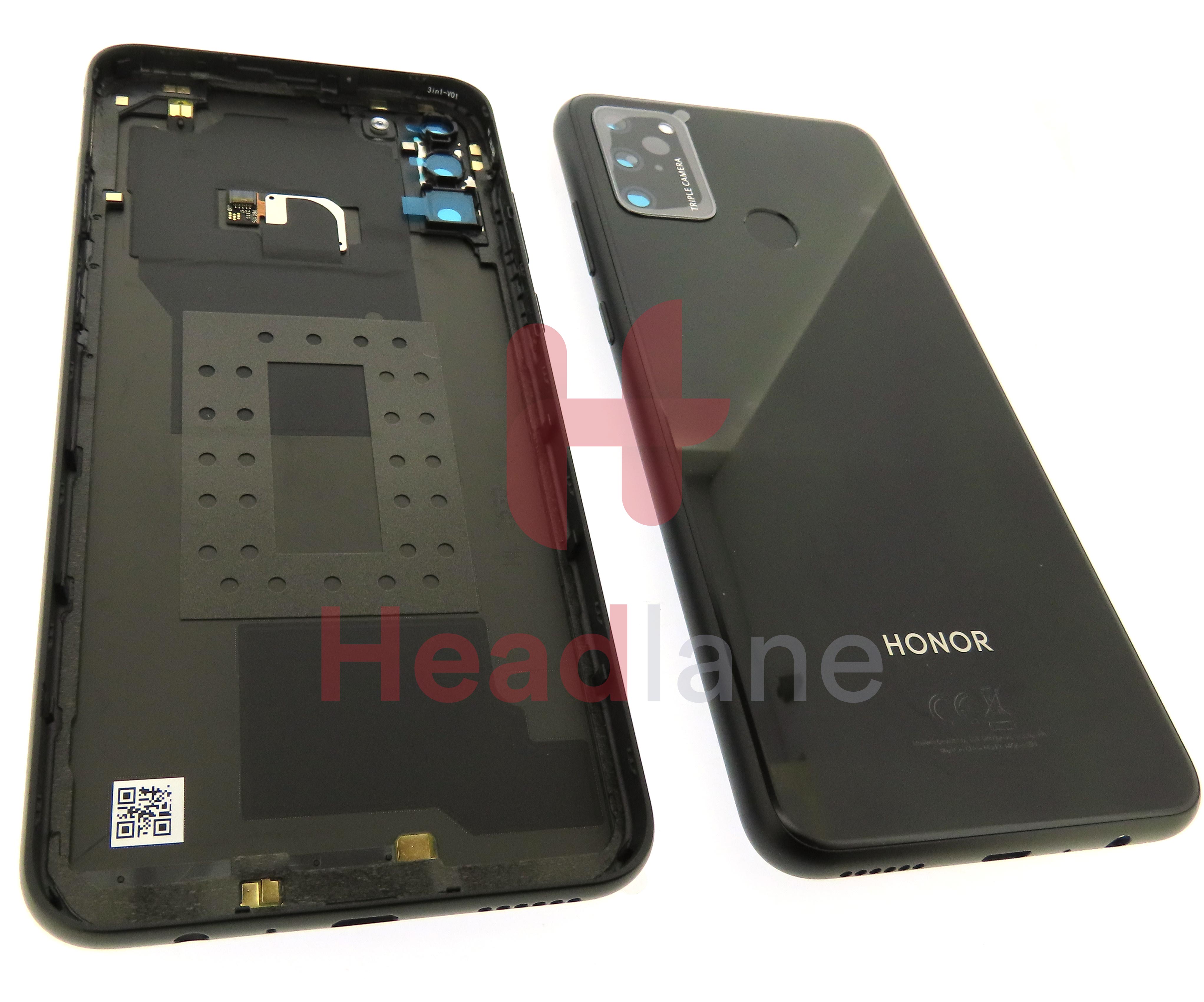 Huawei Honor 9A Back / Battery Cover - Midnight Black